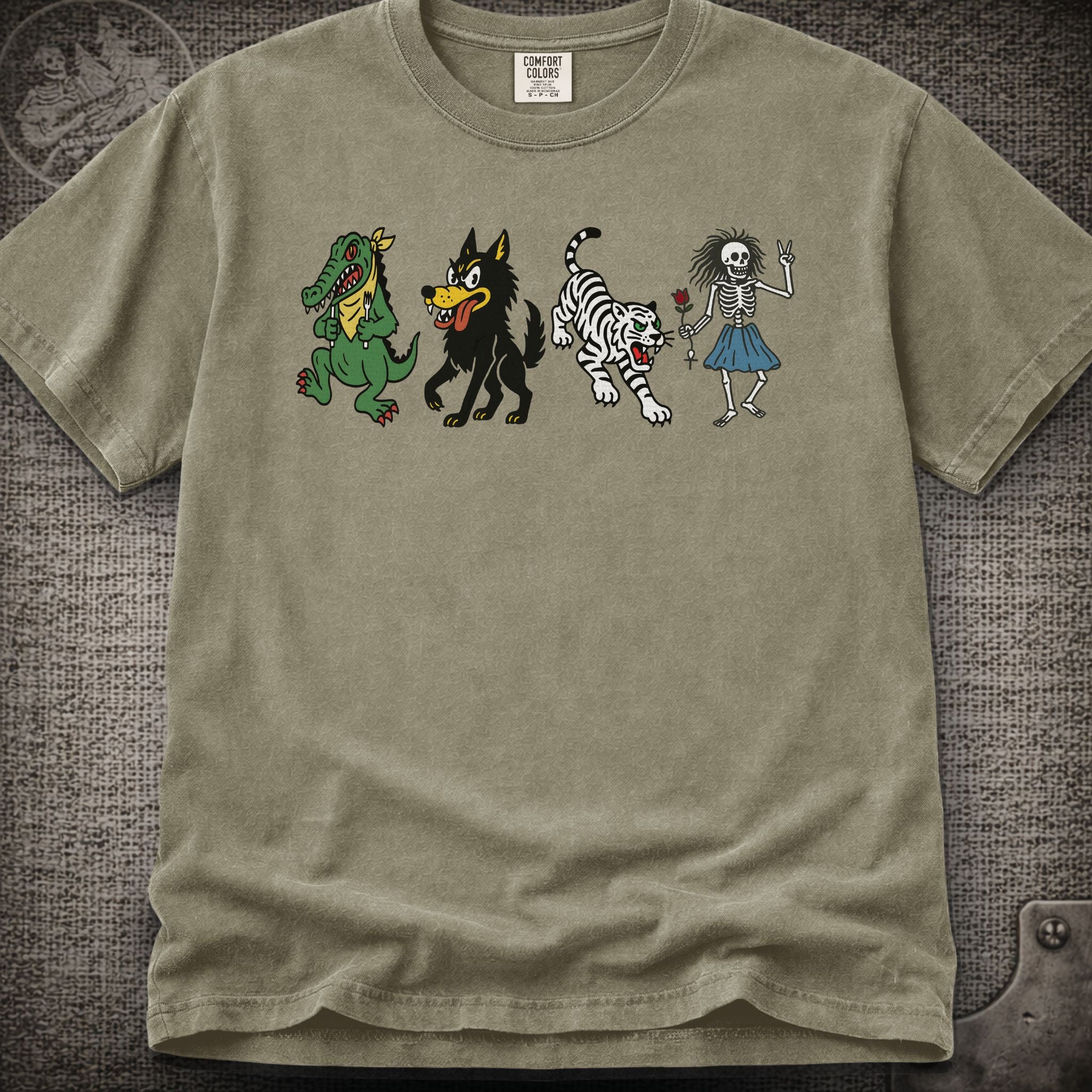 Jerry Garcia's Guitars | JGB & Grateful Dead Shakedown Lot Style T-Shirt