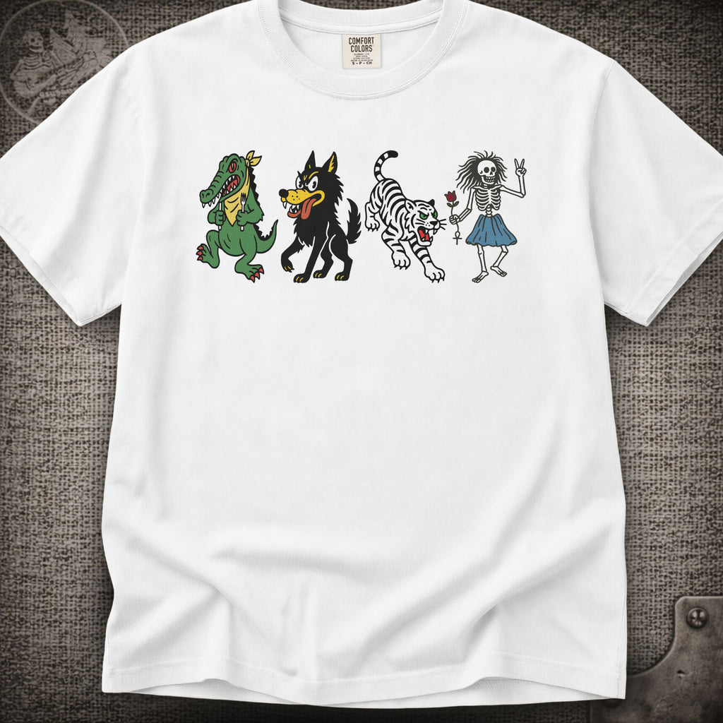Jerry Garcia's Guitars | JGB & Grateful Dead Shakedown Lot Style T-Shirt