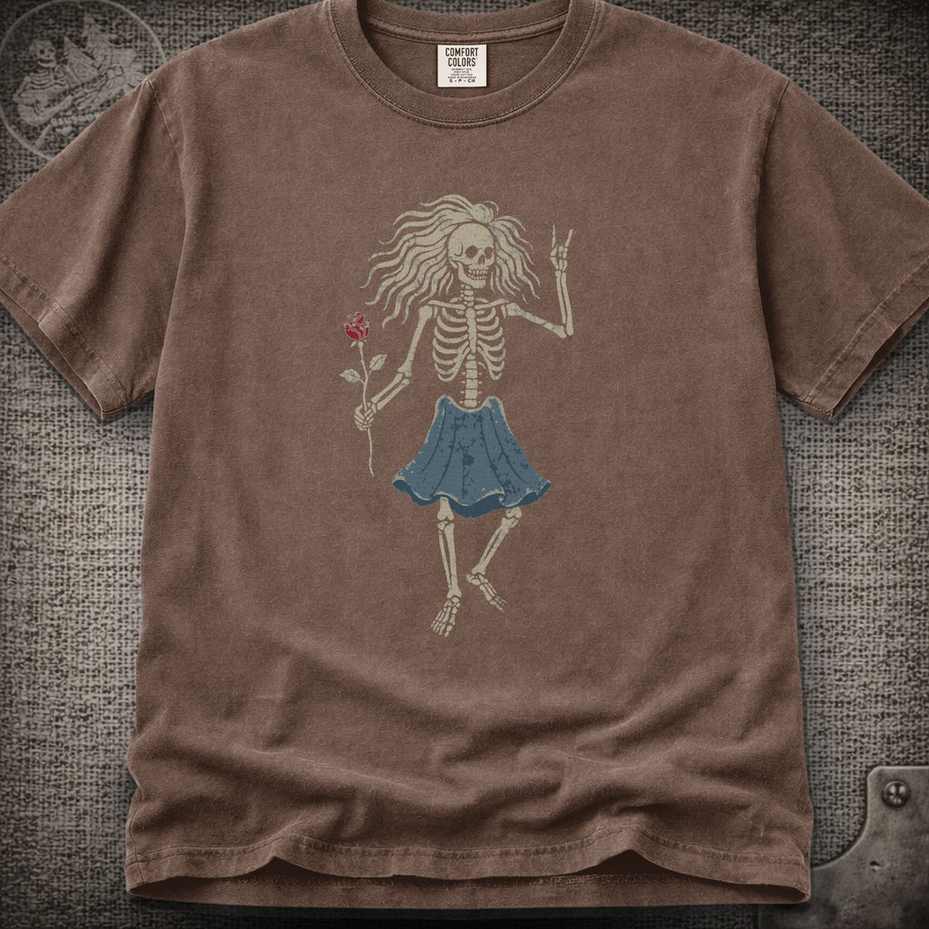 Rosebud Guitar | JGB & Grateful Dead Shakedown Lot Style T-Shirt