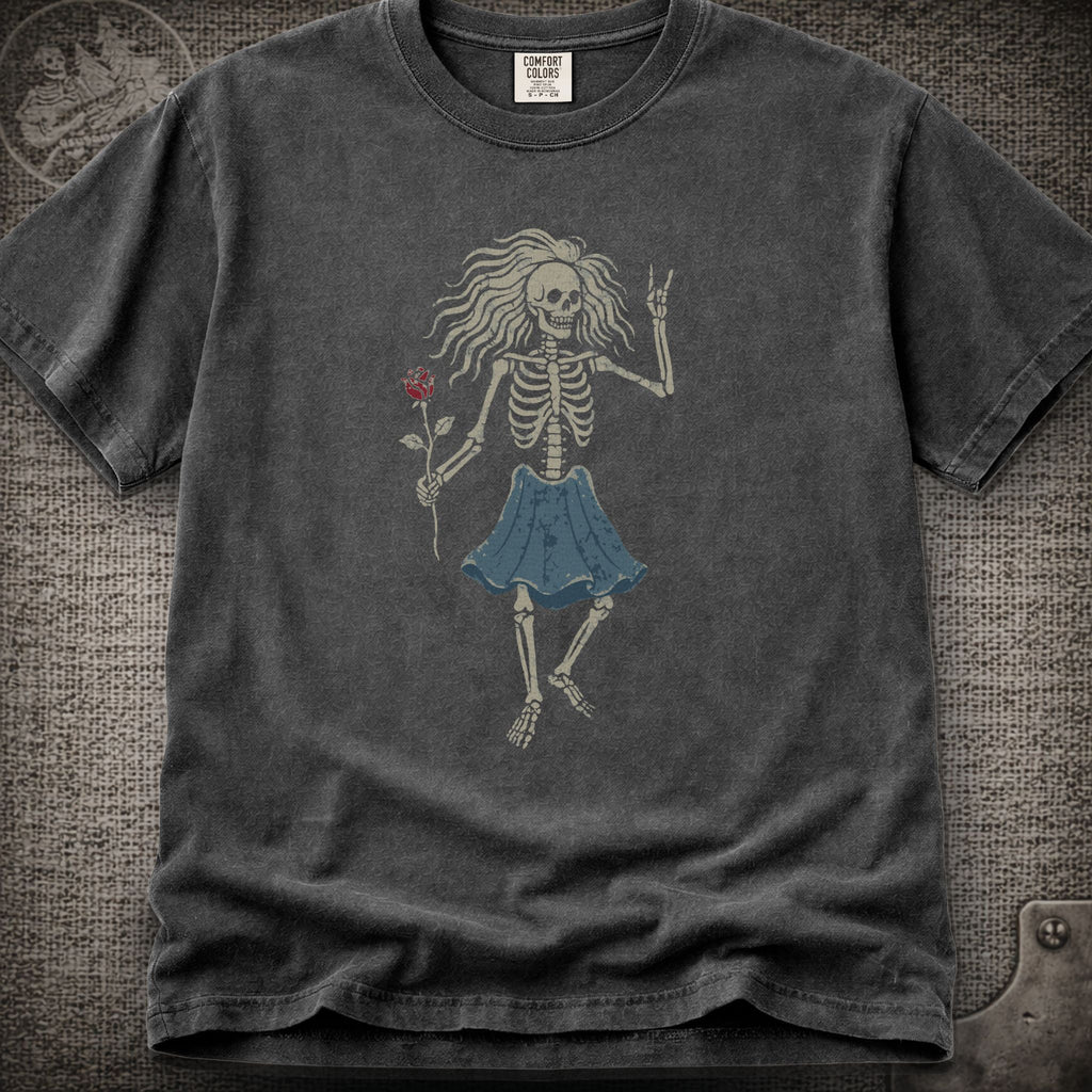 Rosebud Guitar | JGB & Grateful Dead Shakedown Lot Style T-Shirt