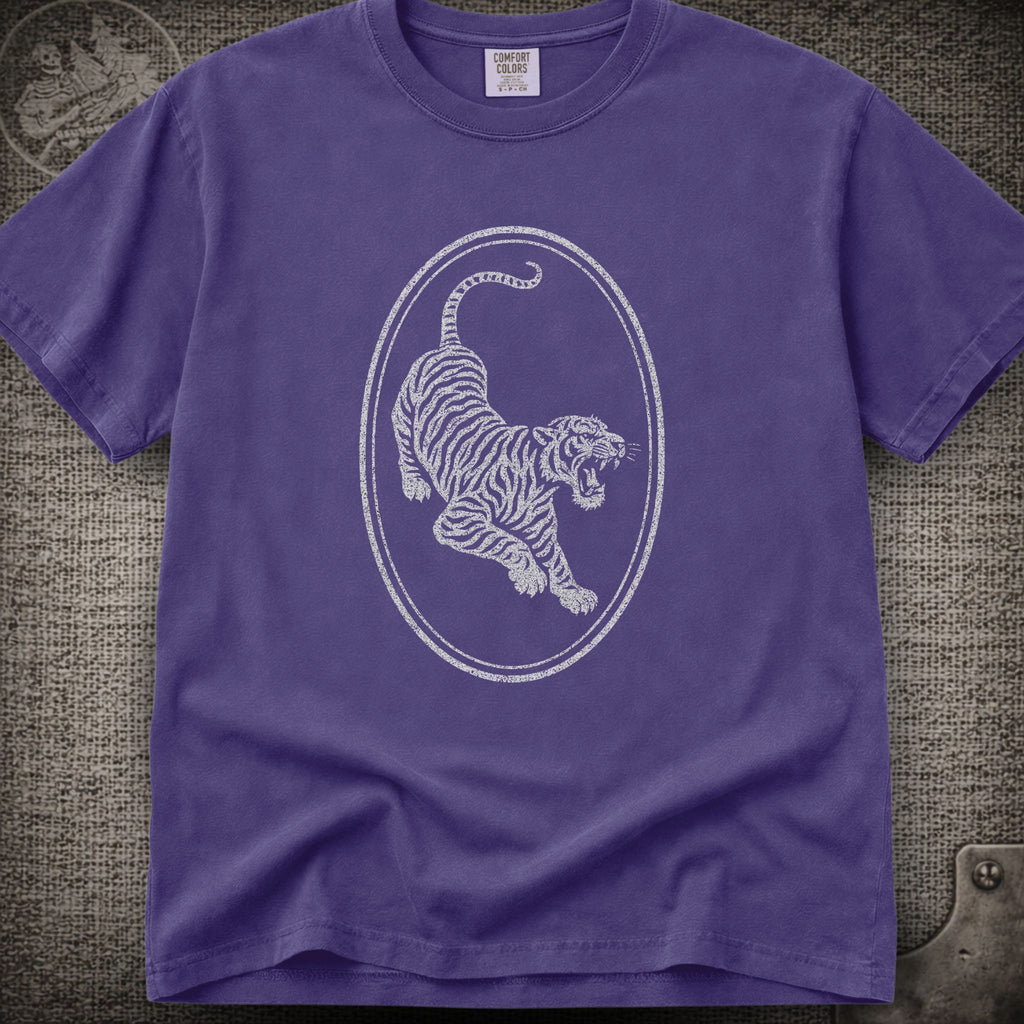 Tiger Guitar | Jerry Garcia Shakedown Lost Style T-Shirt
