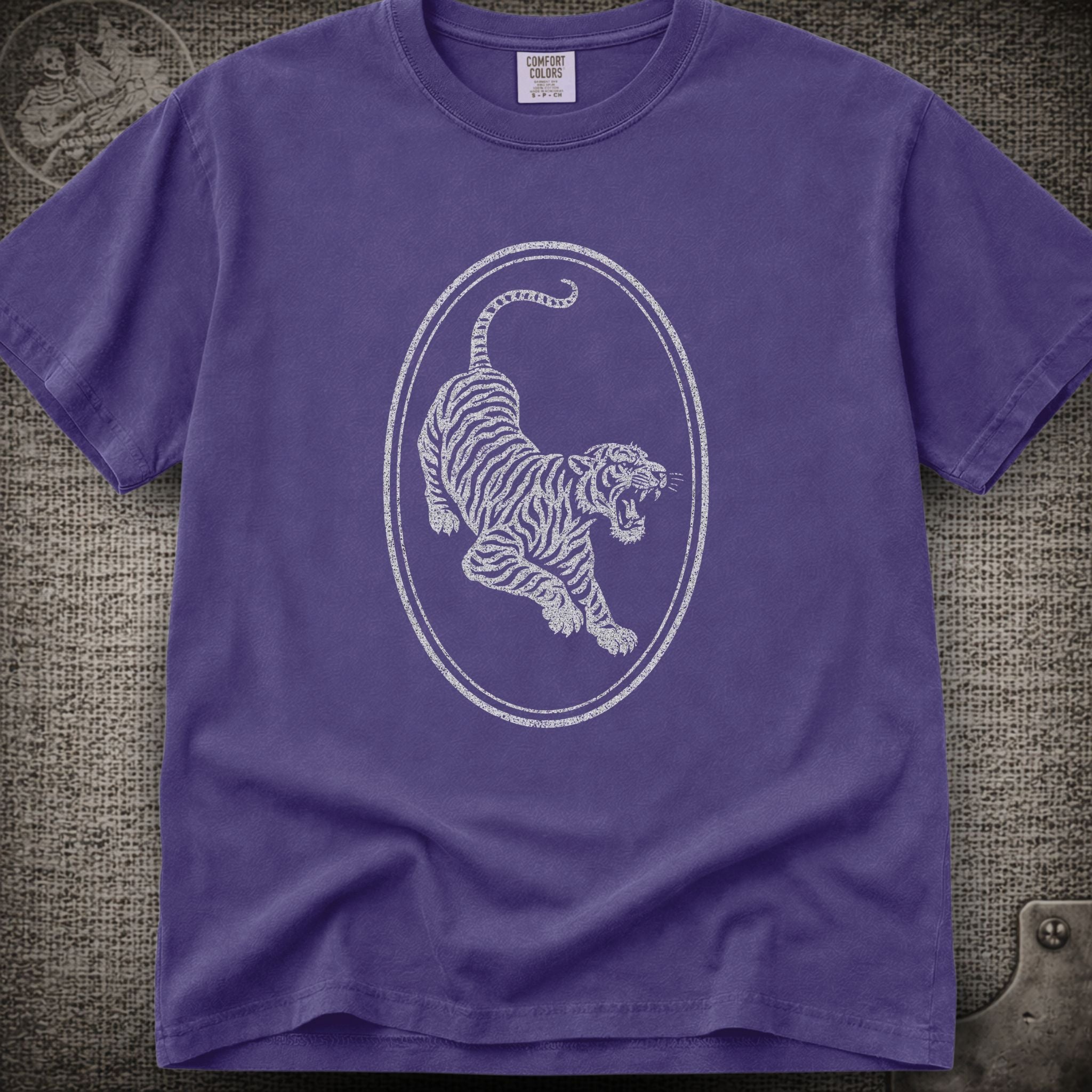 Tiger Guitar | Jerry Garcia Shakedown Lost Style T-Shirt