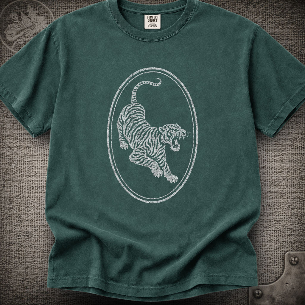 Tiger Guitar | Jerry Garcia Shakedown Lost Style T-Shirt