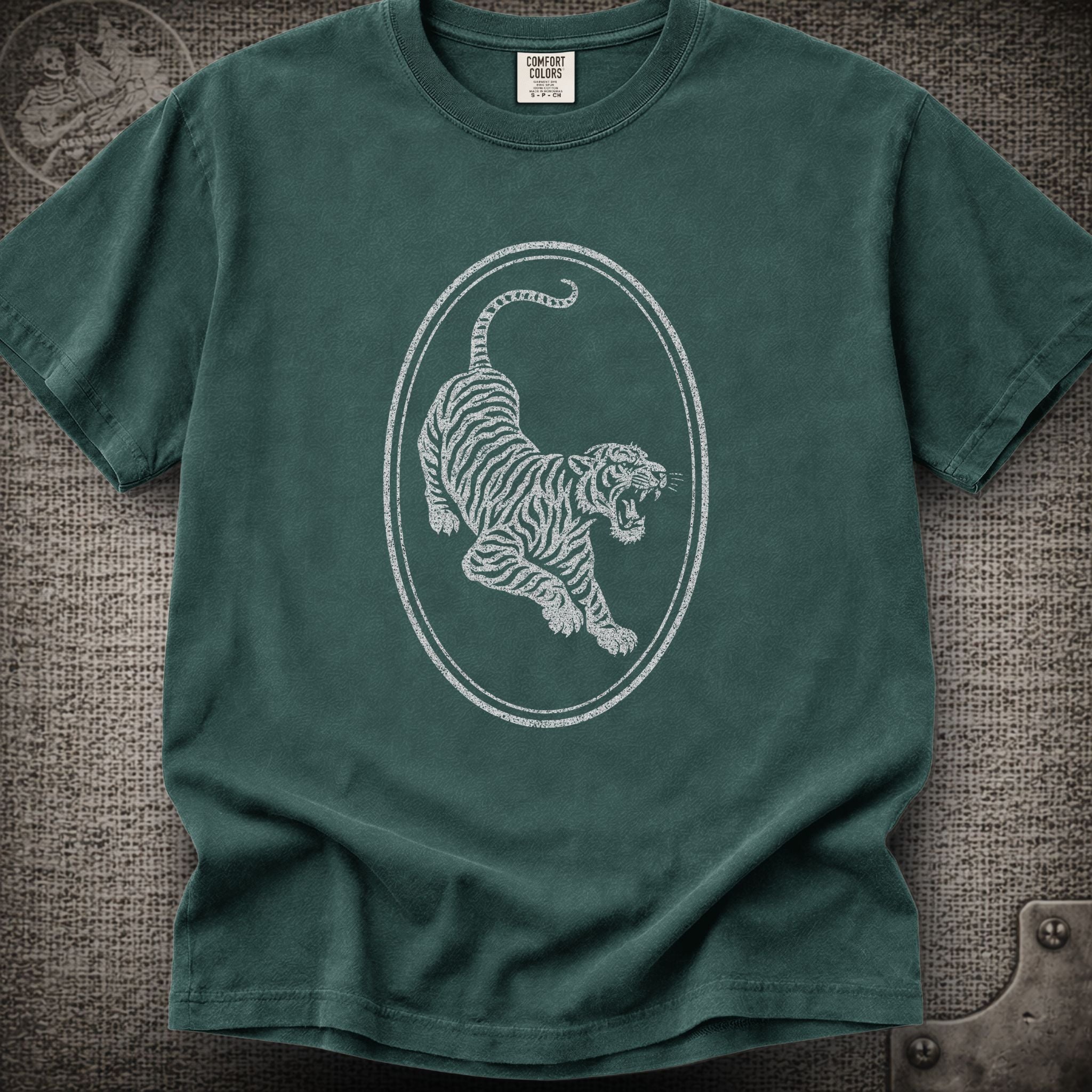 Tiger Guitar | Jerry Garcia Shakedown Lost Style T-Shirt