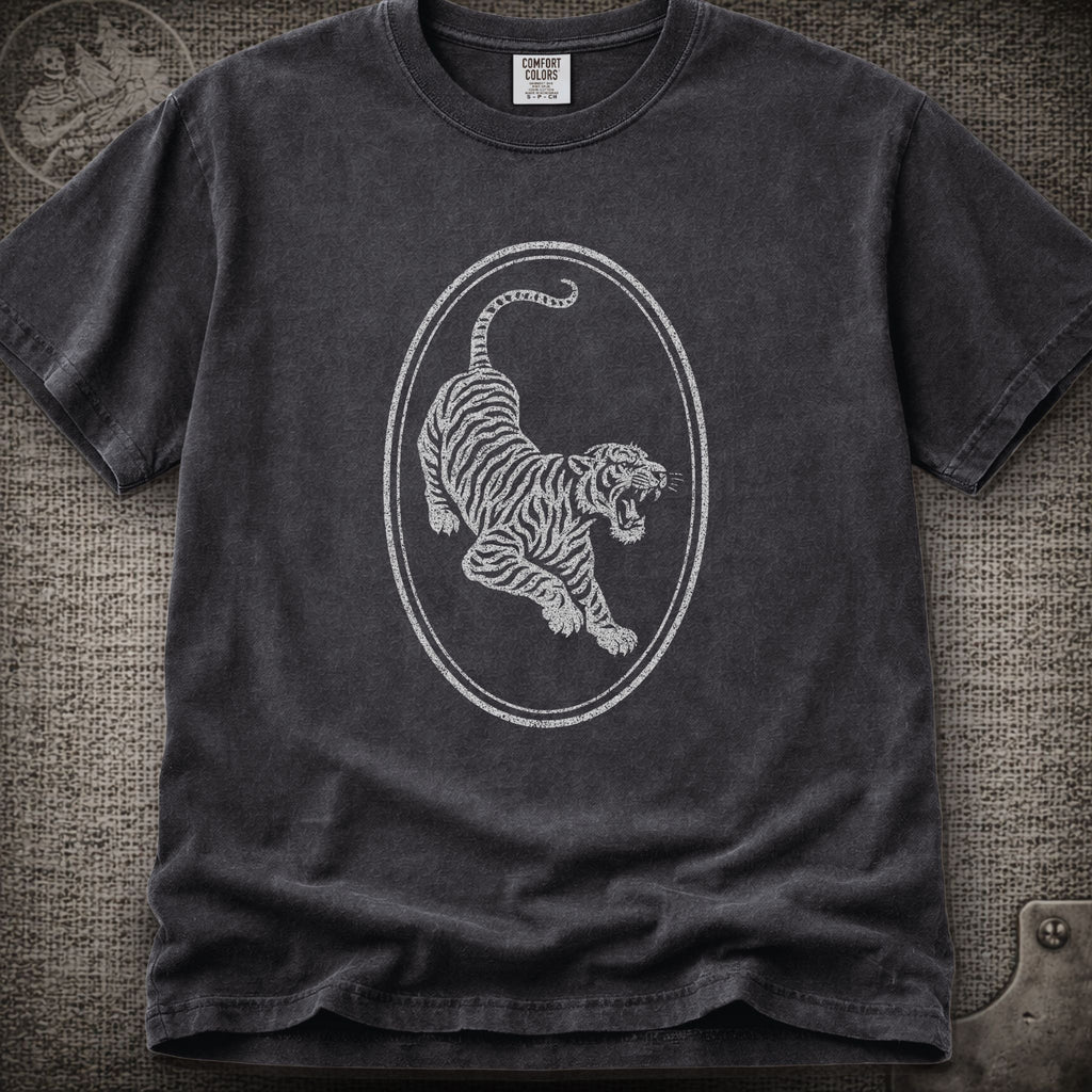 Tiger Guitar | Jerry Garcia Shakedown Lost Style T-Shirt