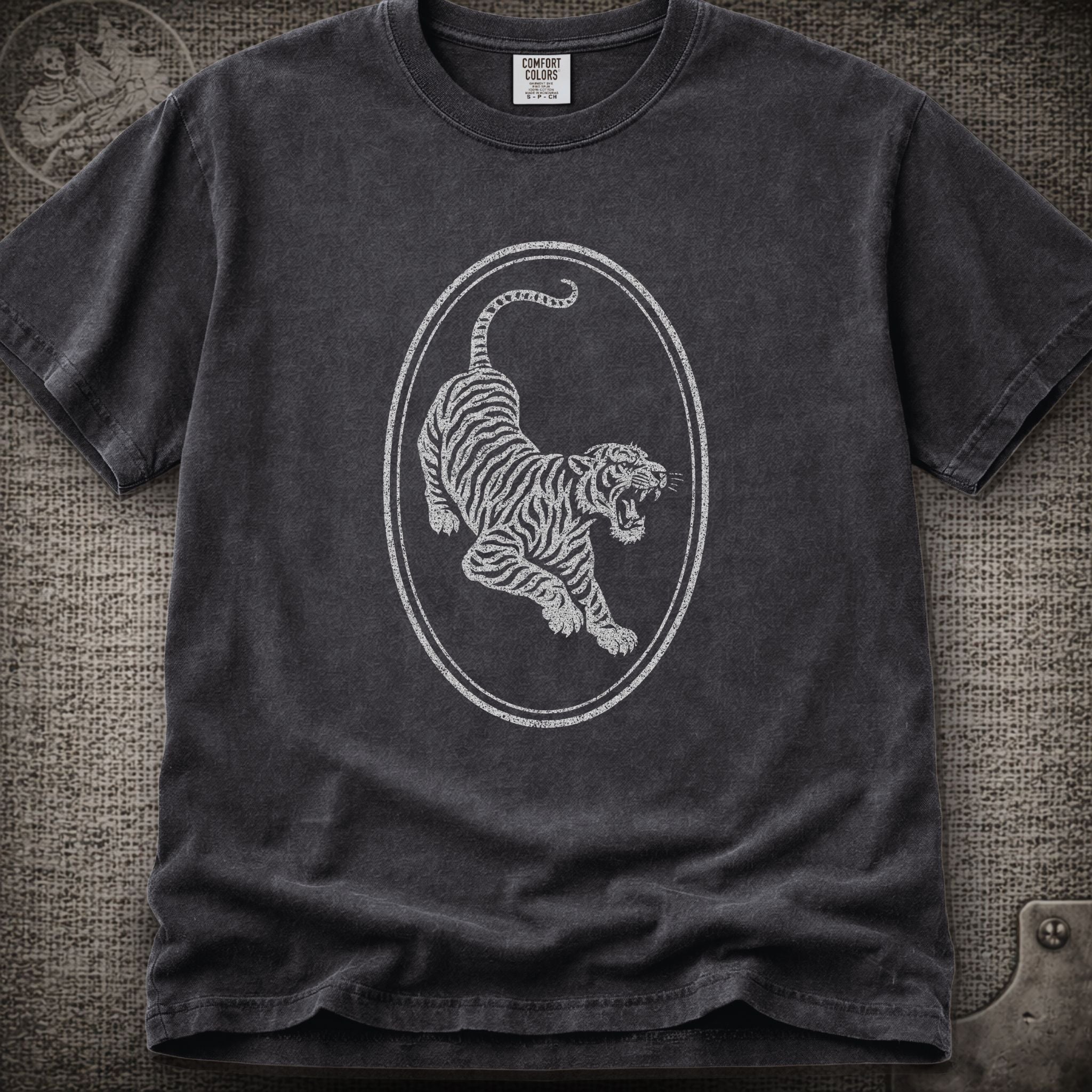 Tiger Guitar | Jerry Garcia Shakedown Lost Style T-Shirt