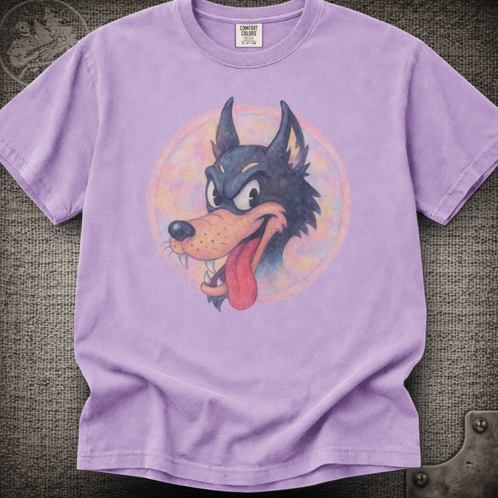 Jerry's Wolf in Pastel | Grateful Dead Shakedown Lot Style T-Shirt
