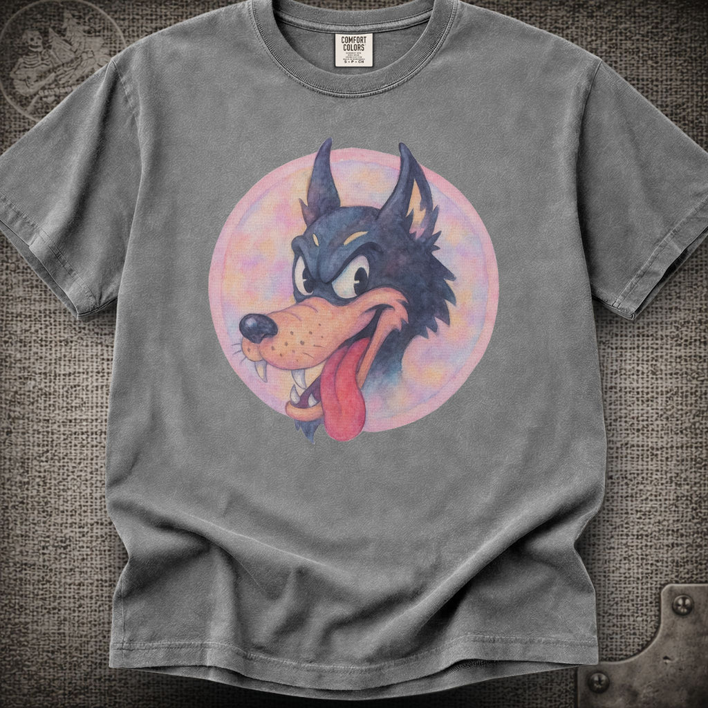 Jerry's Wolf in Pastel | Grateful Dead Shakedown Lot Style T-Shirt