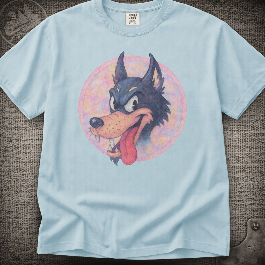 Jerry's Wolf in Pastel | Grateful Dead Shakedown Lot Style T-Shirt