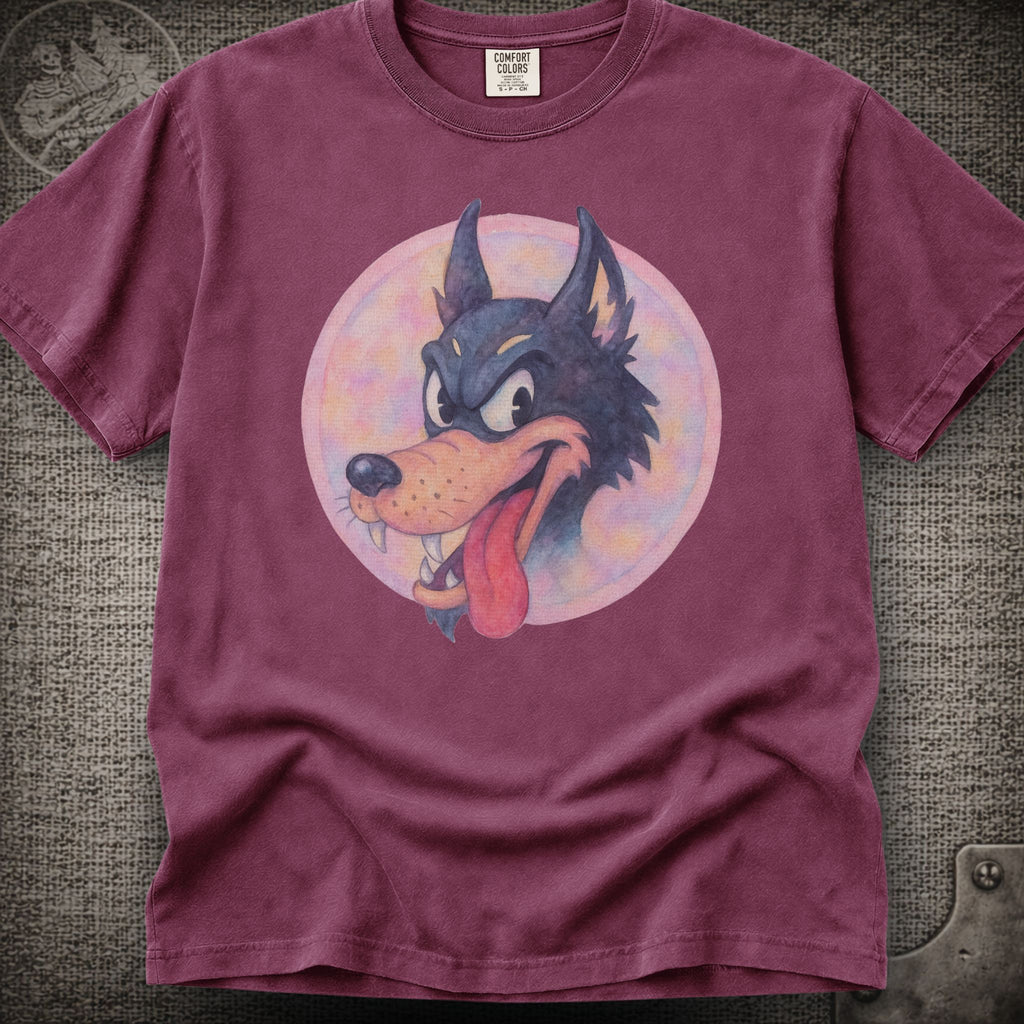 Jerry's Wolf in Pastel | Grateful Dead Shakedown Lot Style T-Shirt
