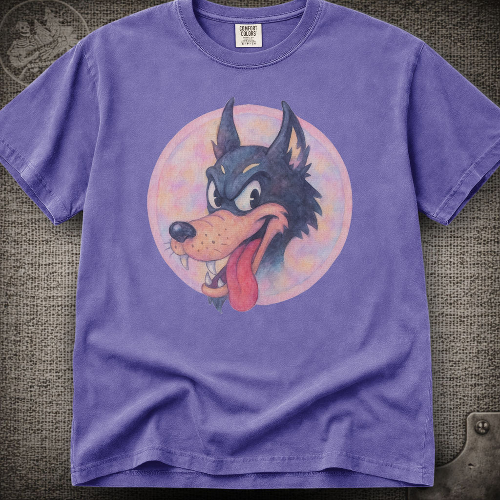 Jerry's Wolf in Pastel | Grateful Dead Shakedown Lot Style T-Shirt