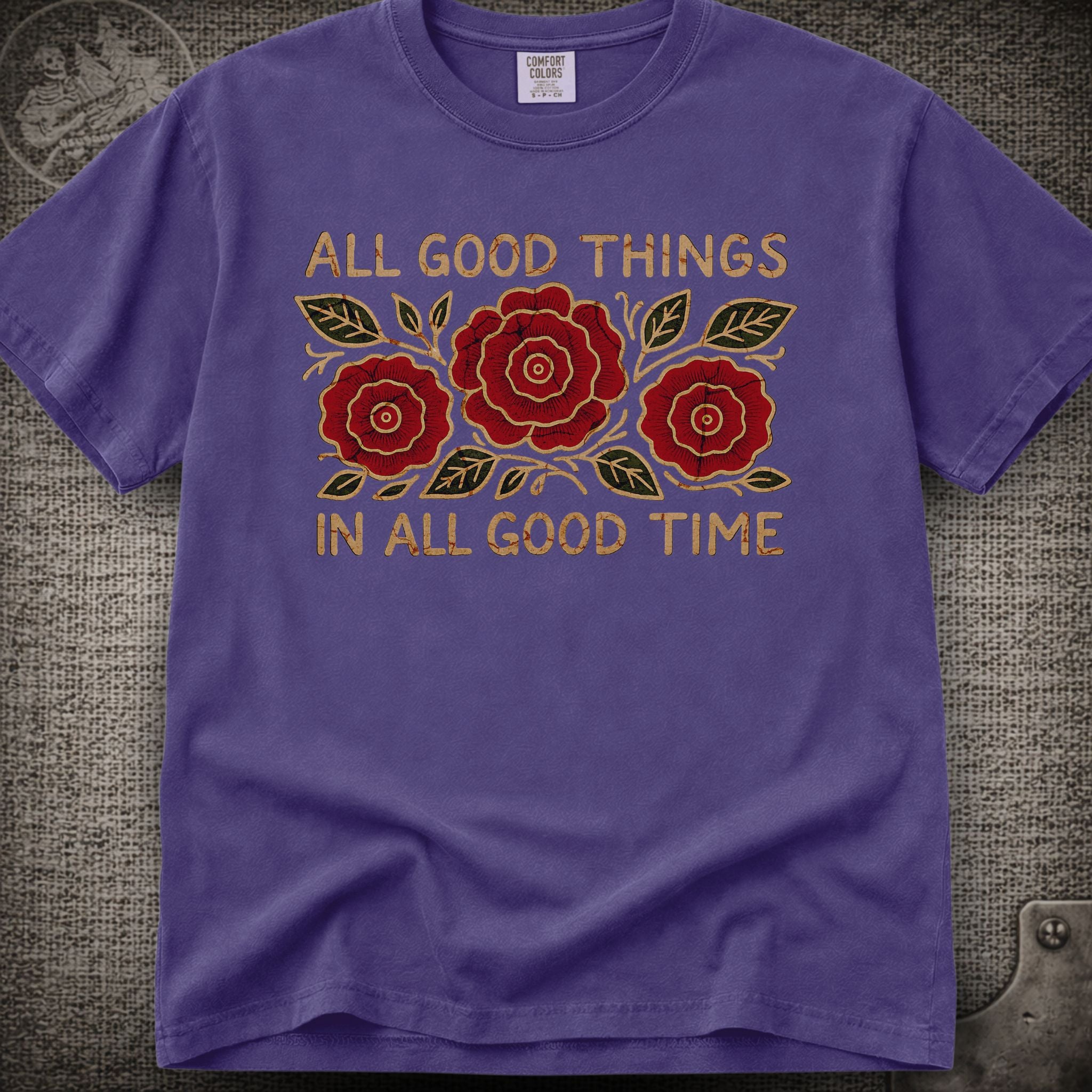 Run for the Roses | Jerry Garcia Band Shakedown Lot Style T-Shirt