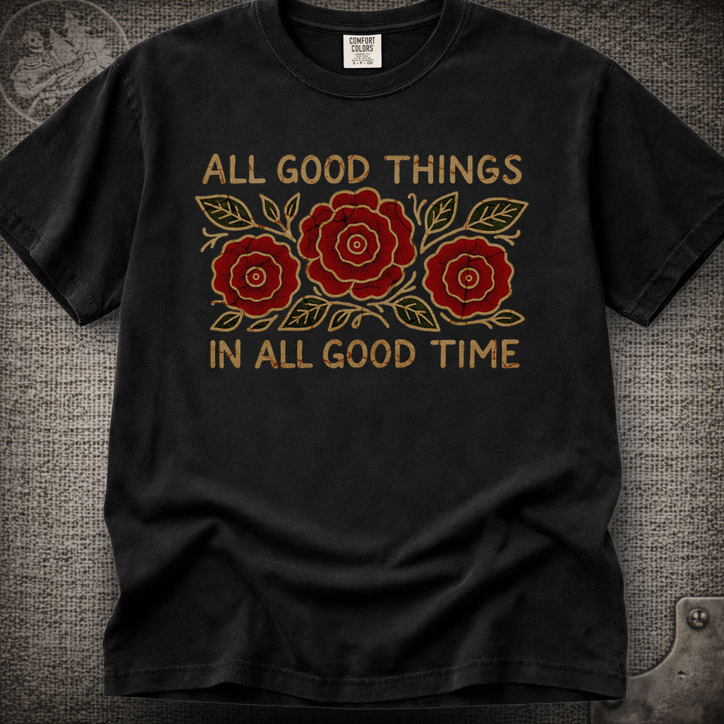 Run for the Roses | Jerry Garcia Band Shakedown Lot Style T-Shirt