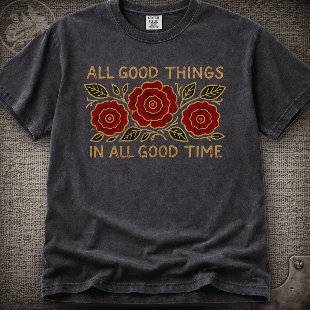Run for the Roses | Jerry Garcia Band Shakedown Lot Style T-Shirt
