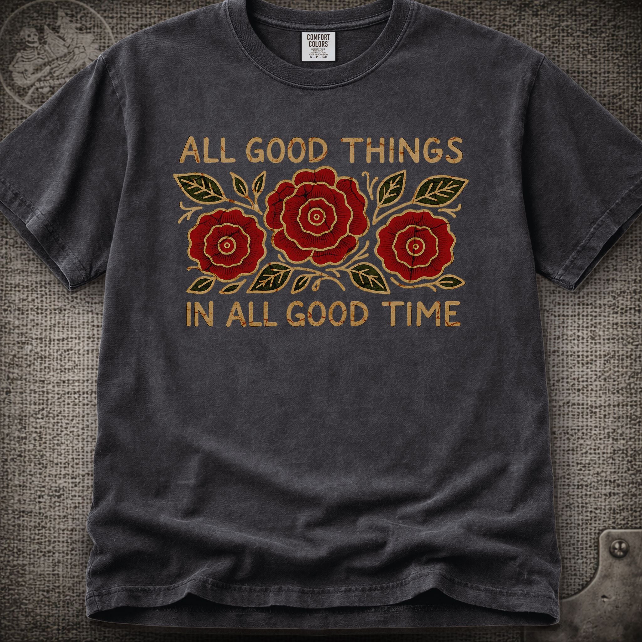 Run for the Roses | Jerry Garcia Band Shakedown Lot Style T-Shirt
