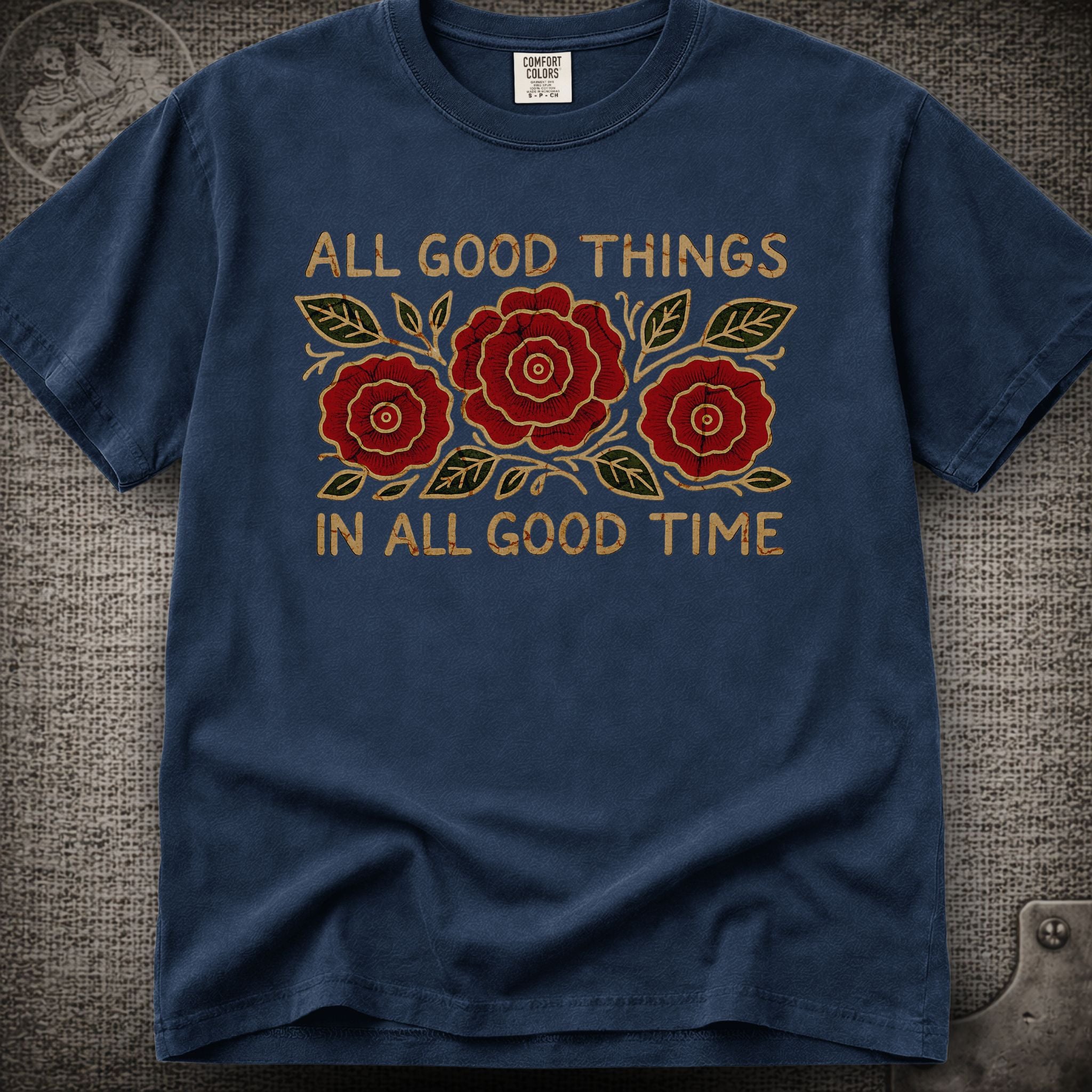 Run for the Roses | Jerry Garcia Band Shakedown Lot Style T-Shirt