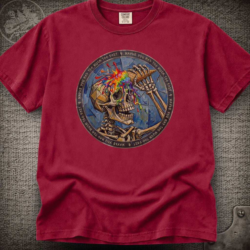 Ice Cream Skeleton | Grateful Dead Shakedown Street T-Shirt