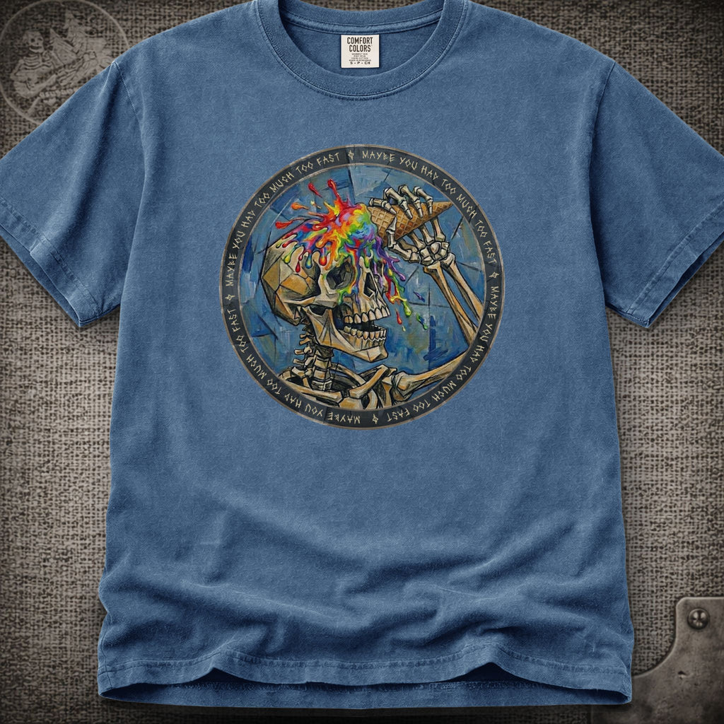 Ice Cream Skeleton | Grateful Dead Shakedown Street T-Shirt