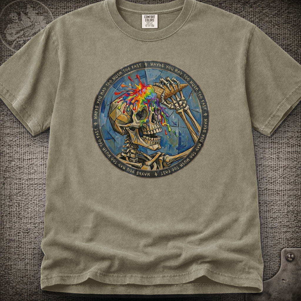 Ice Cream Skeleton | Grateful Dead Shakedown Street T-Shirt