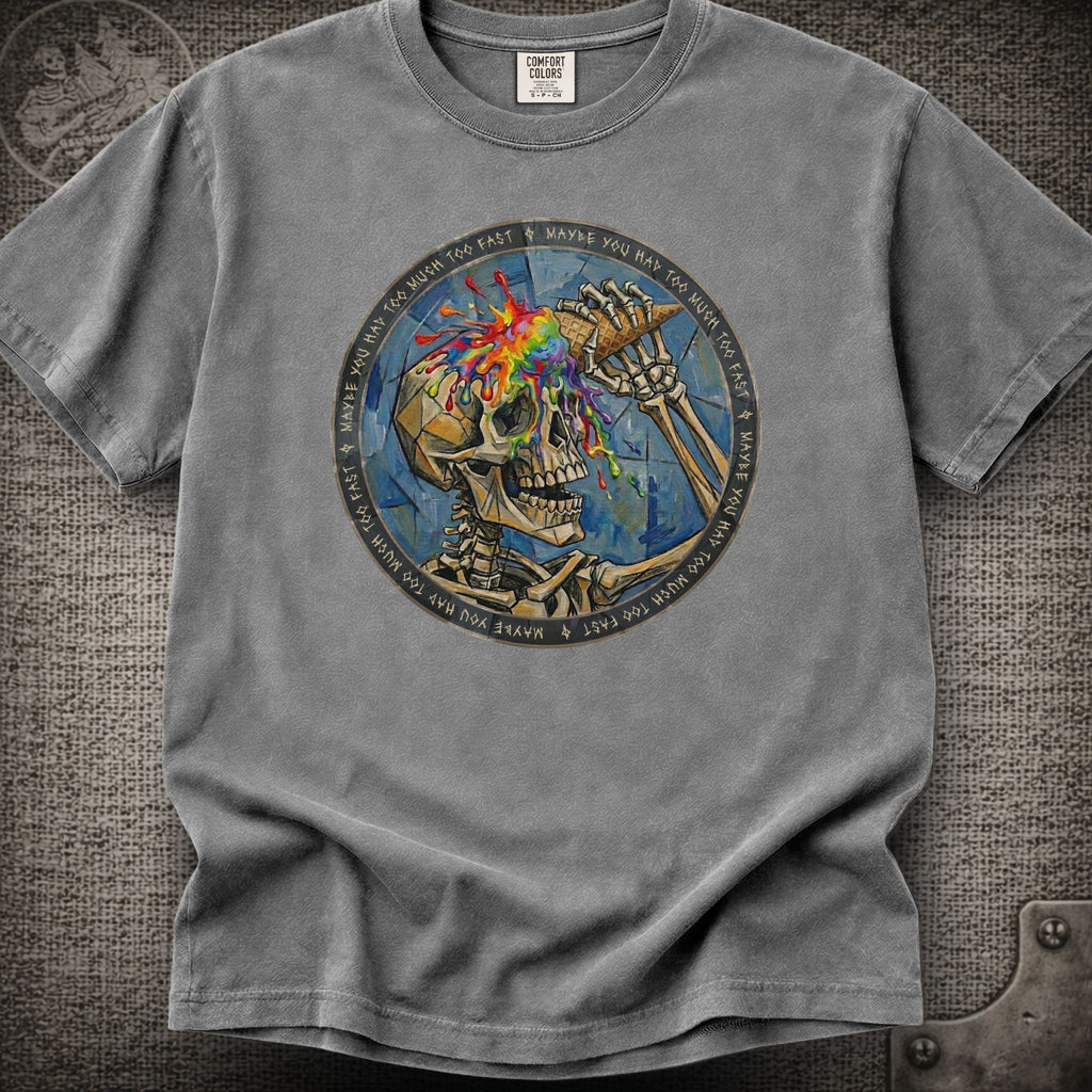 Ice Cream Skeleton | Grateful Dead Shakedown Street T-Shirt