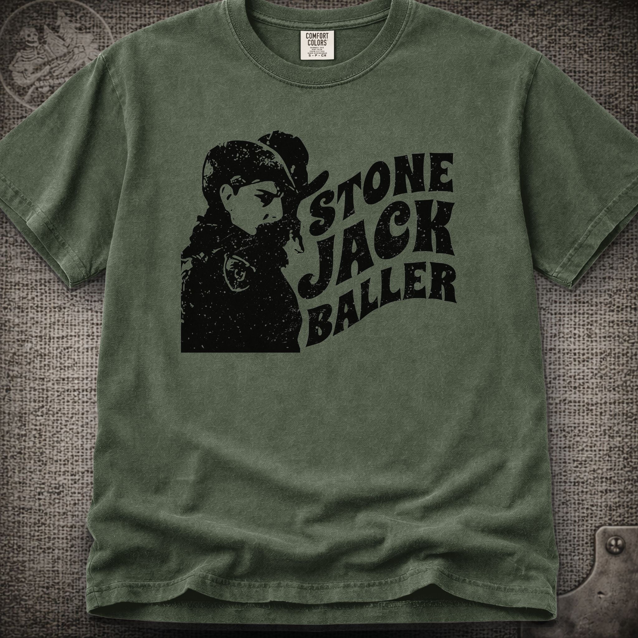 Easy Wind Pigpen | Stone Jack Baller | Grateful Dead Shakedown Lot Style T-Shirt