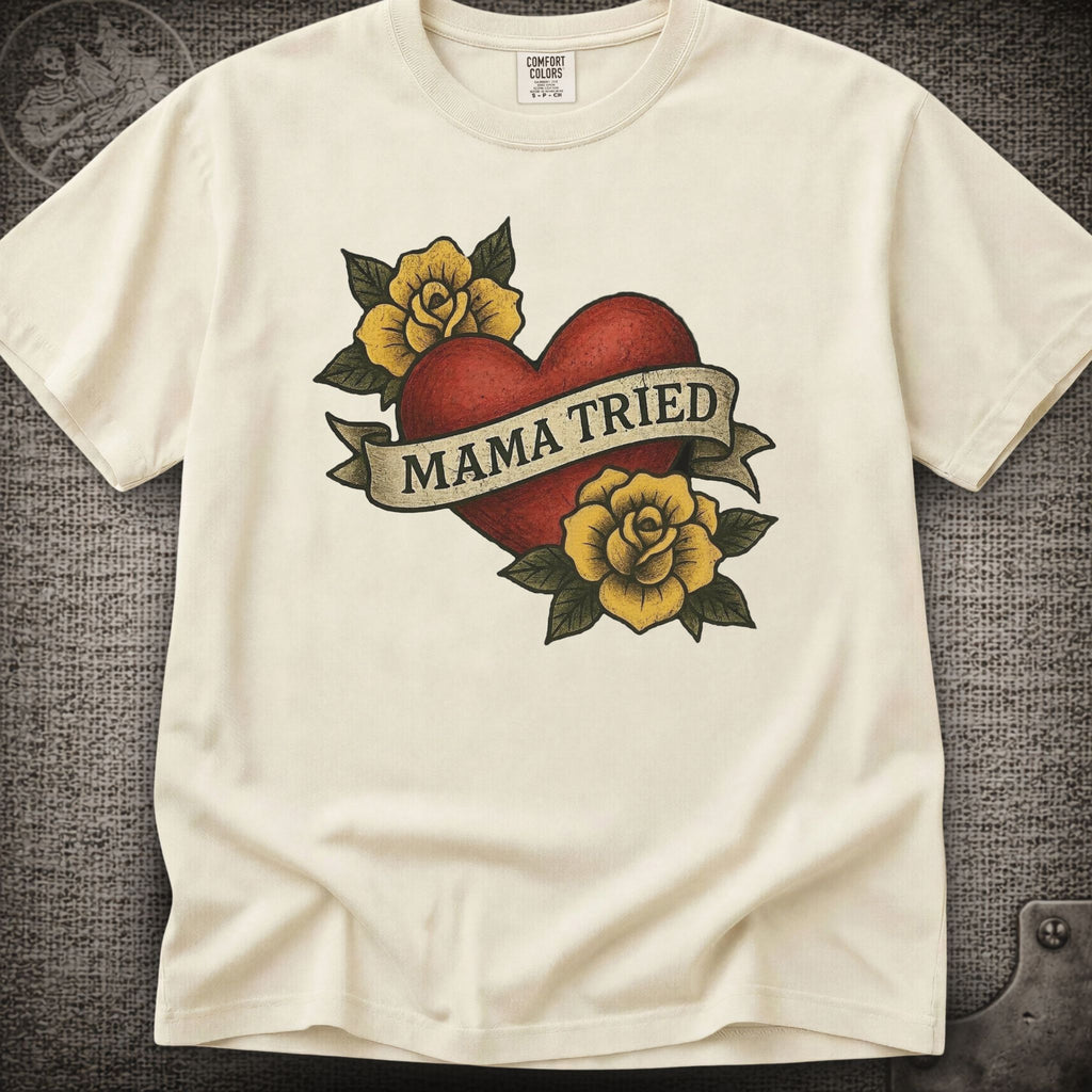 Mama Tried | Merle Haggard | Grateful Dead Shakedown Lot Style T-Shirt