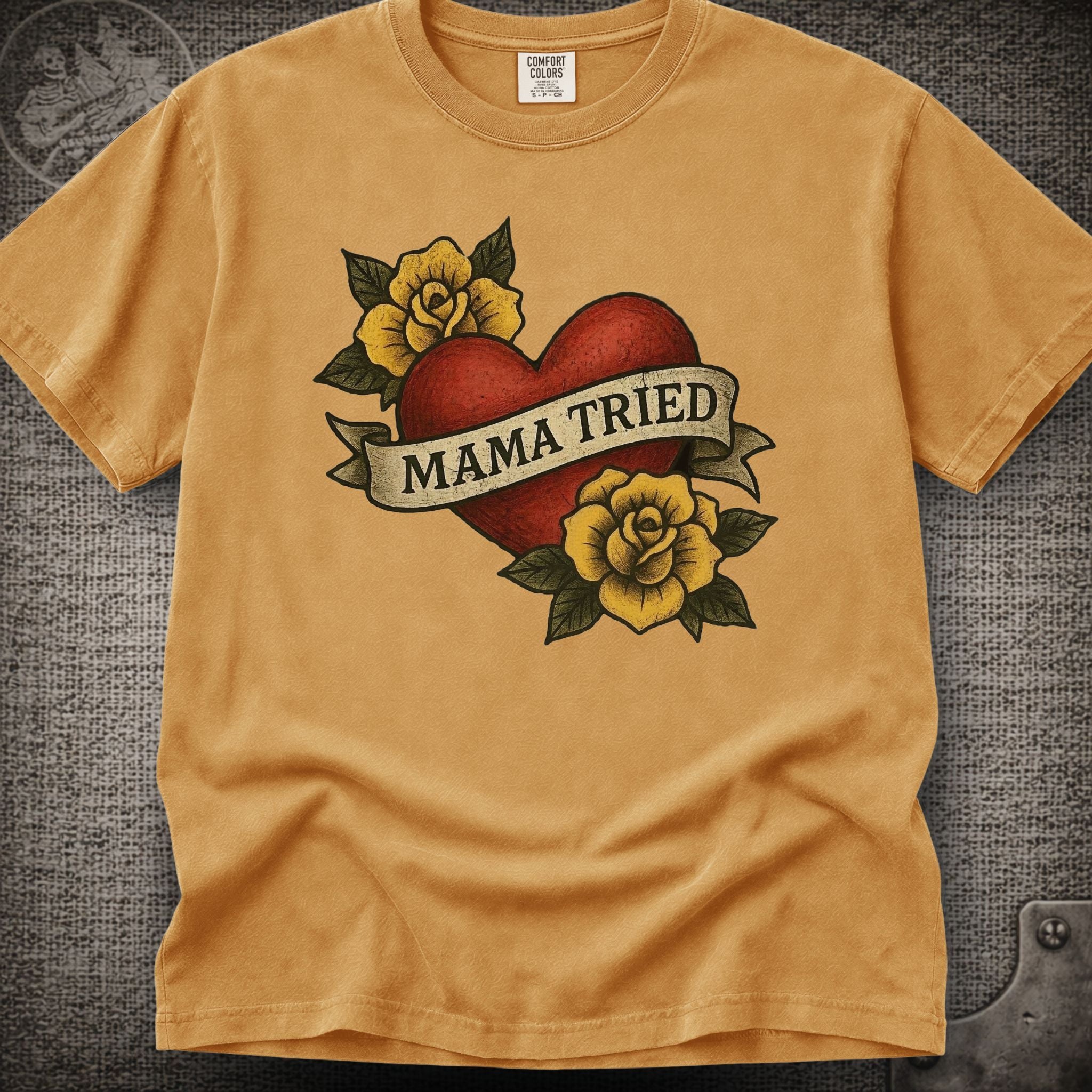 Mama Tried | Merle Haggard | Grateful Dead Shakedown Lot Style T-Shirt