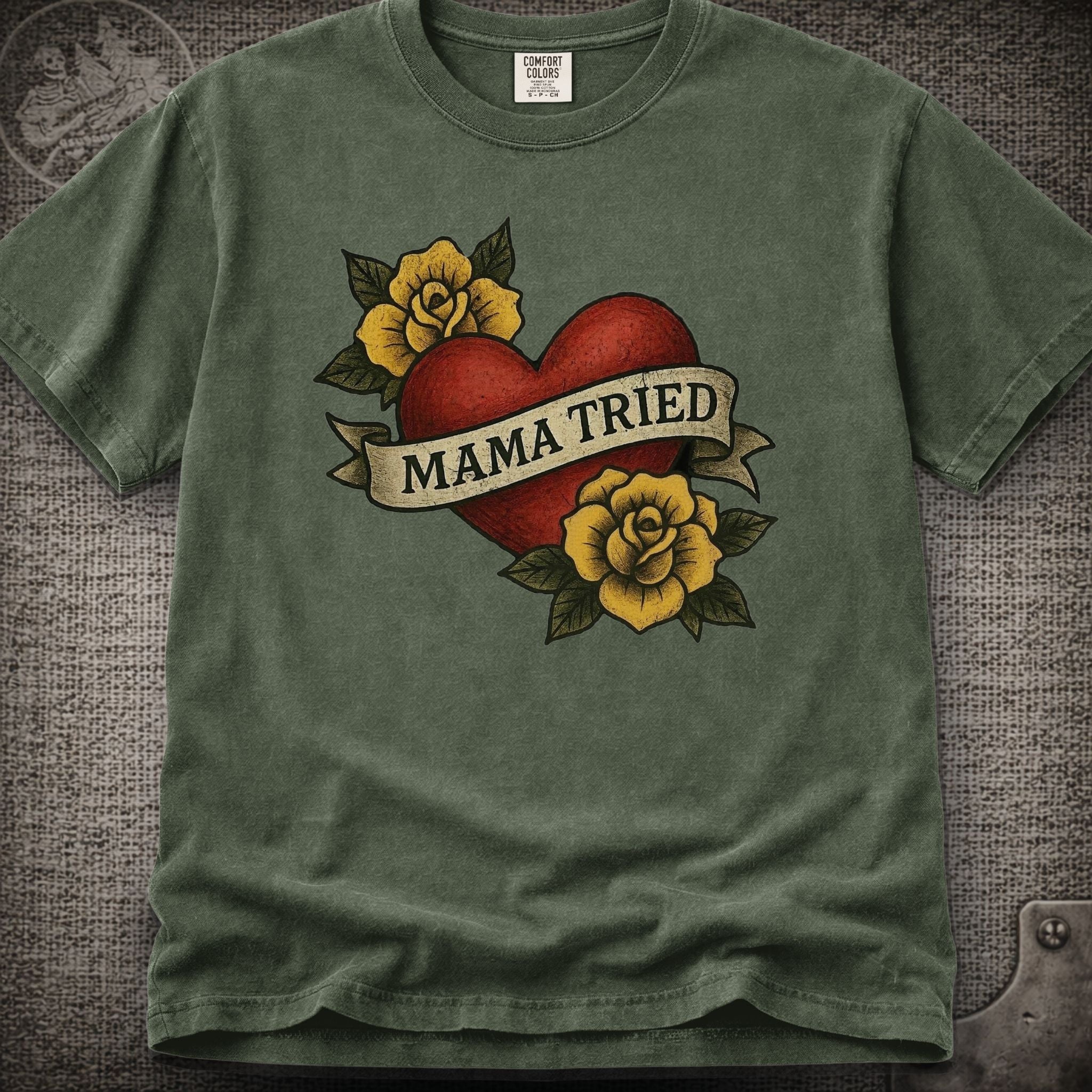 Mama Tried | Merle Haggard | Grateful Dead Shakedown Lot Style T-Shirt