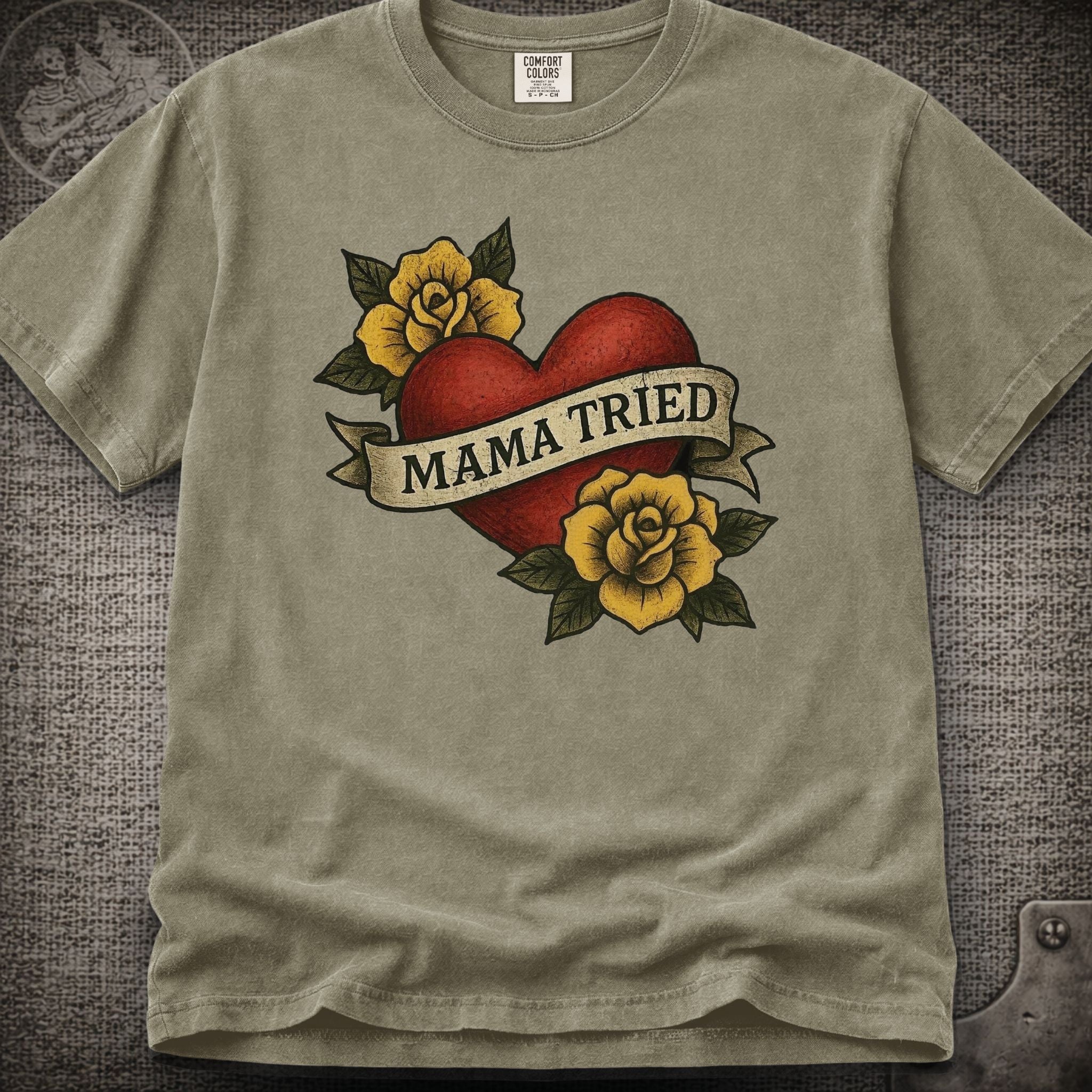 Mama Tried | Merle Haggard | Grateful Dead Shakedown Lot Style T-Shirt