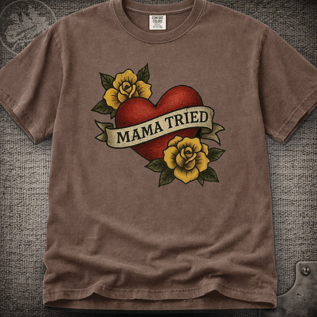 Mama Tried | Merle Haggard | Grateful Dead Shakedown Lot Style T-Shirt