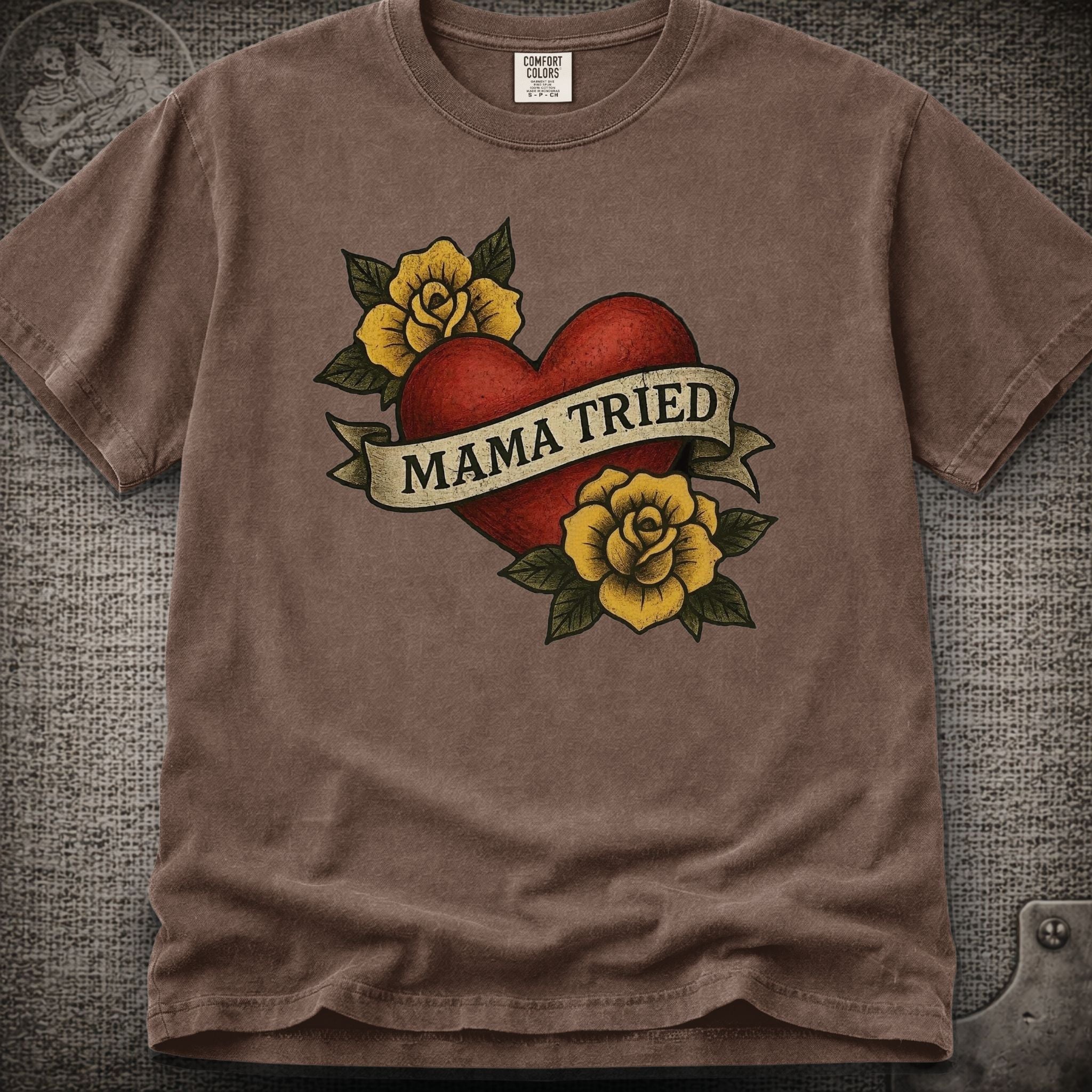 Mama Tried | Merle Haggard | Grateful Dead Shakedown Lot Style T-Shirt