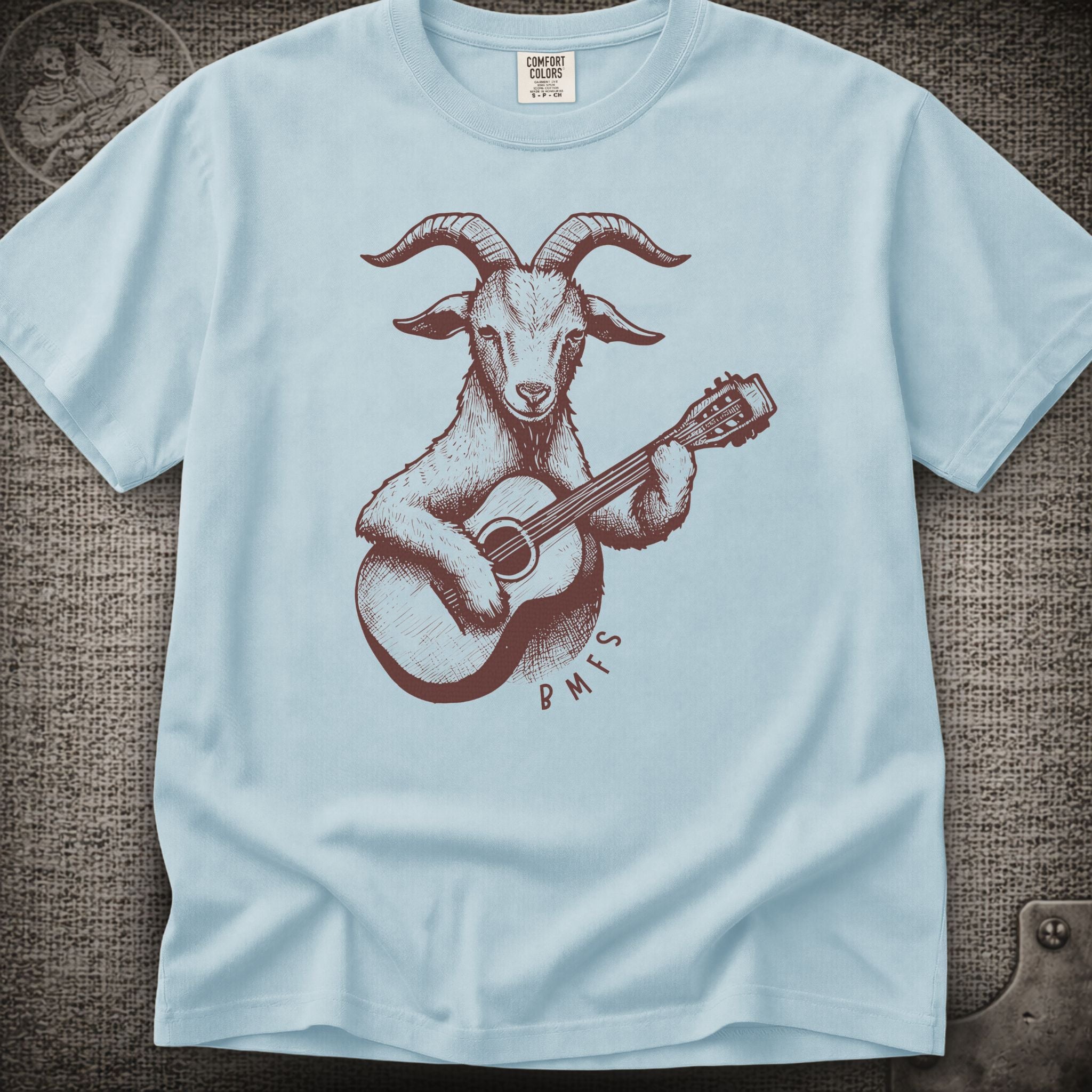 Goat & Guitar | Billy Strings Shakedown Lot Style T-Shirt