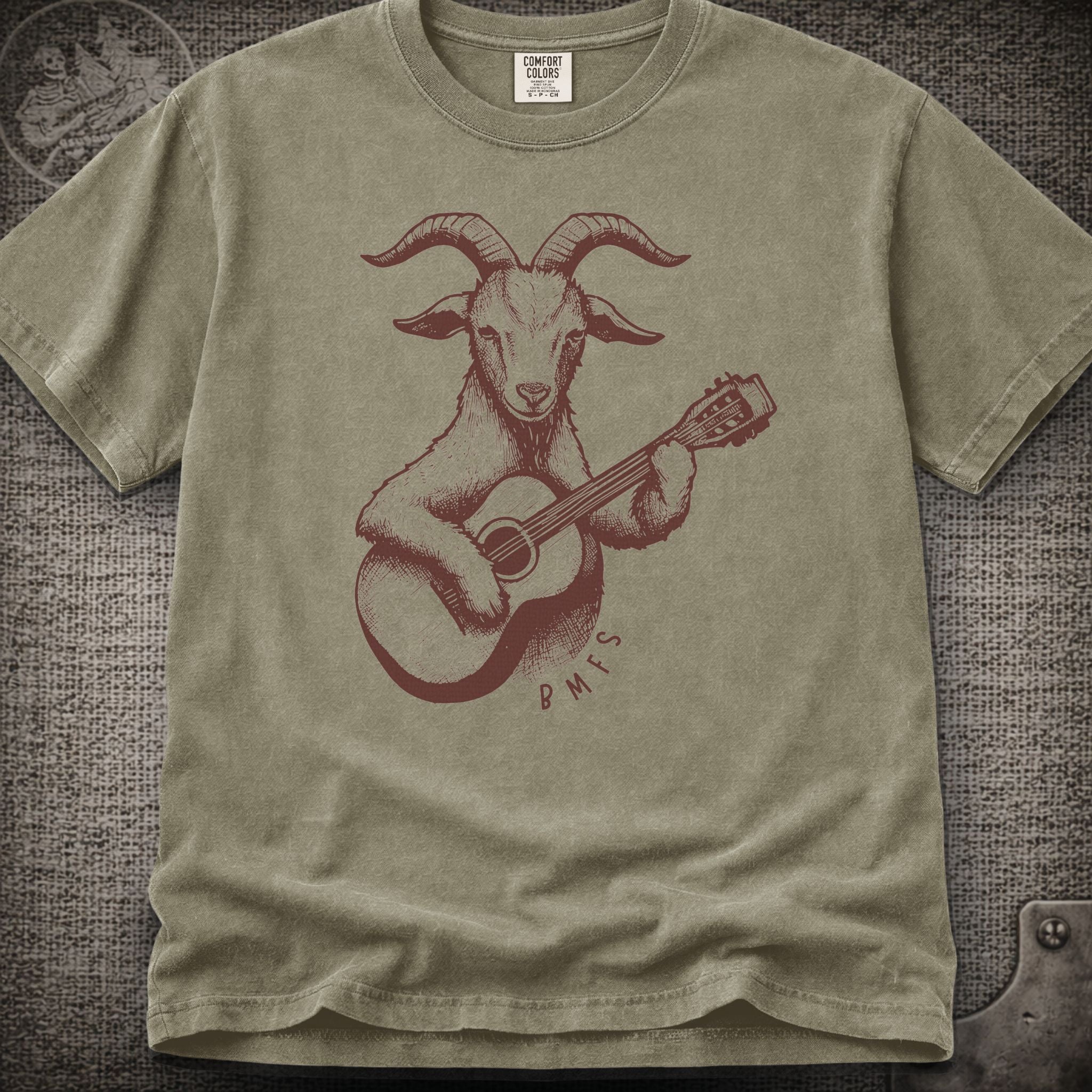 Goat & Guitar | Billy Strings Shakedown Lot Style T-Shirt