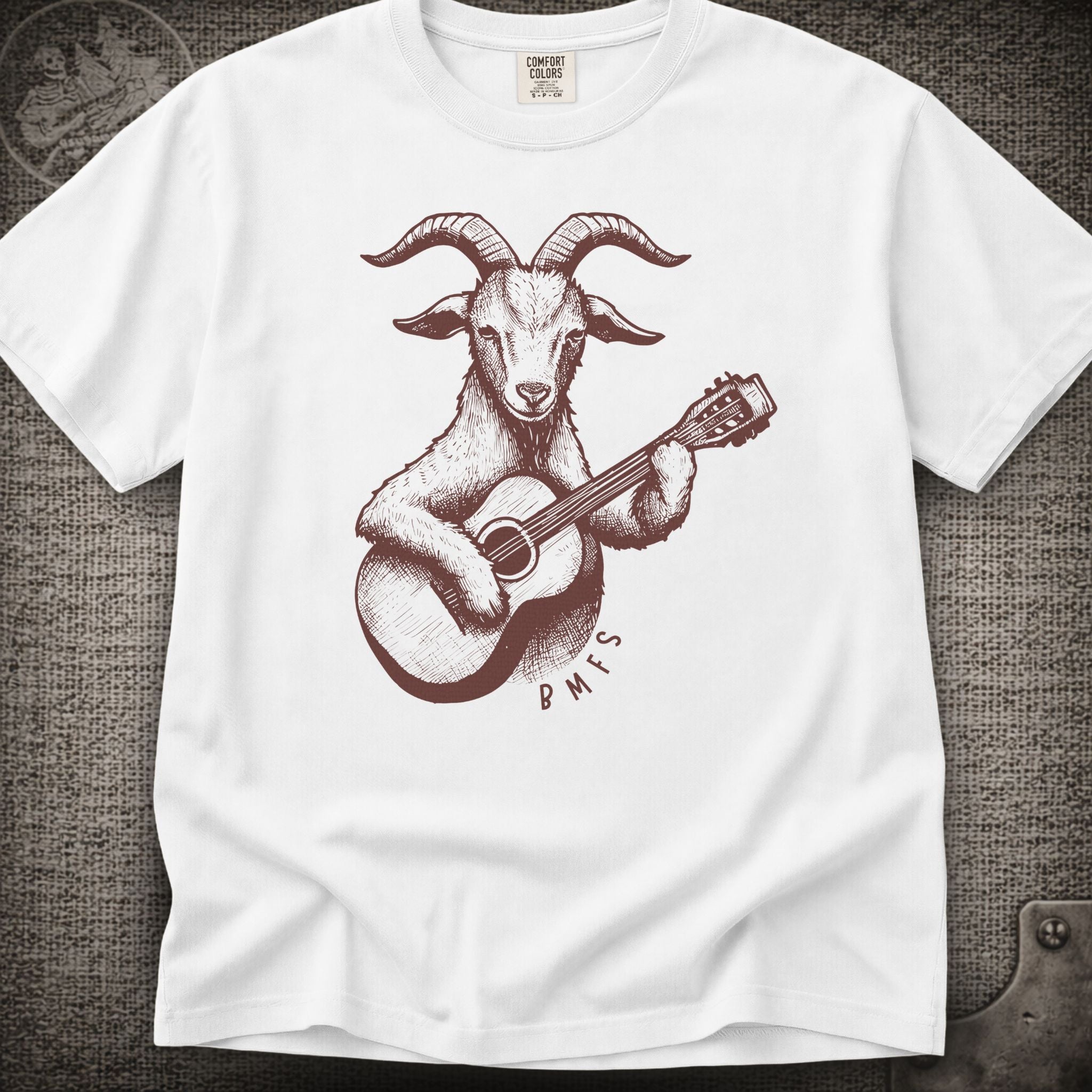 Goat & Guitar | Billy Strings Shakedown Lot Style T-Shirt