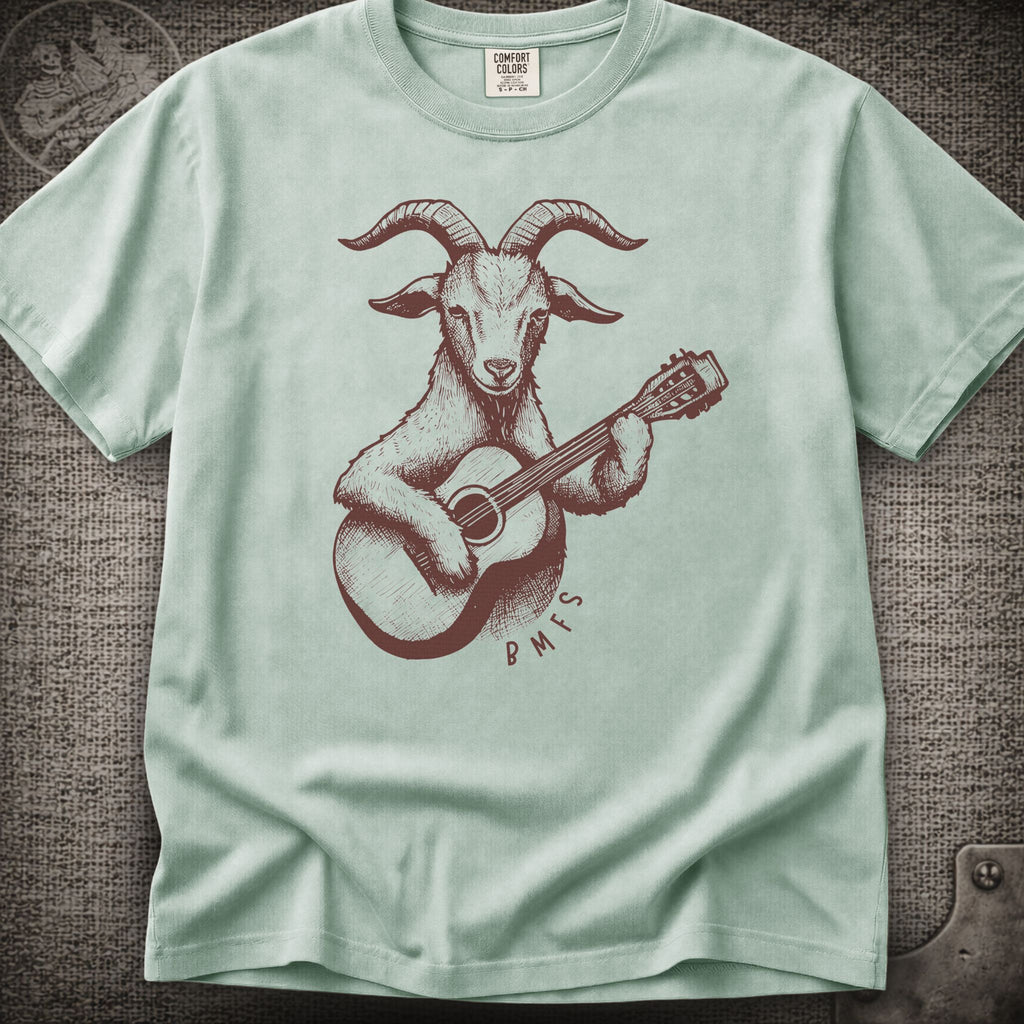 Goat & Guitar | Billy Strings Shakedown Lot Style T-Shirt