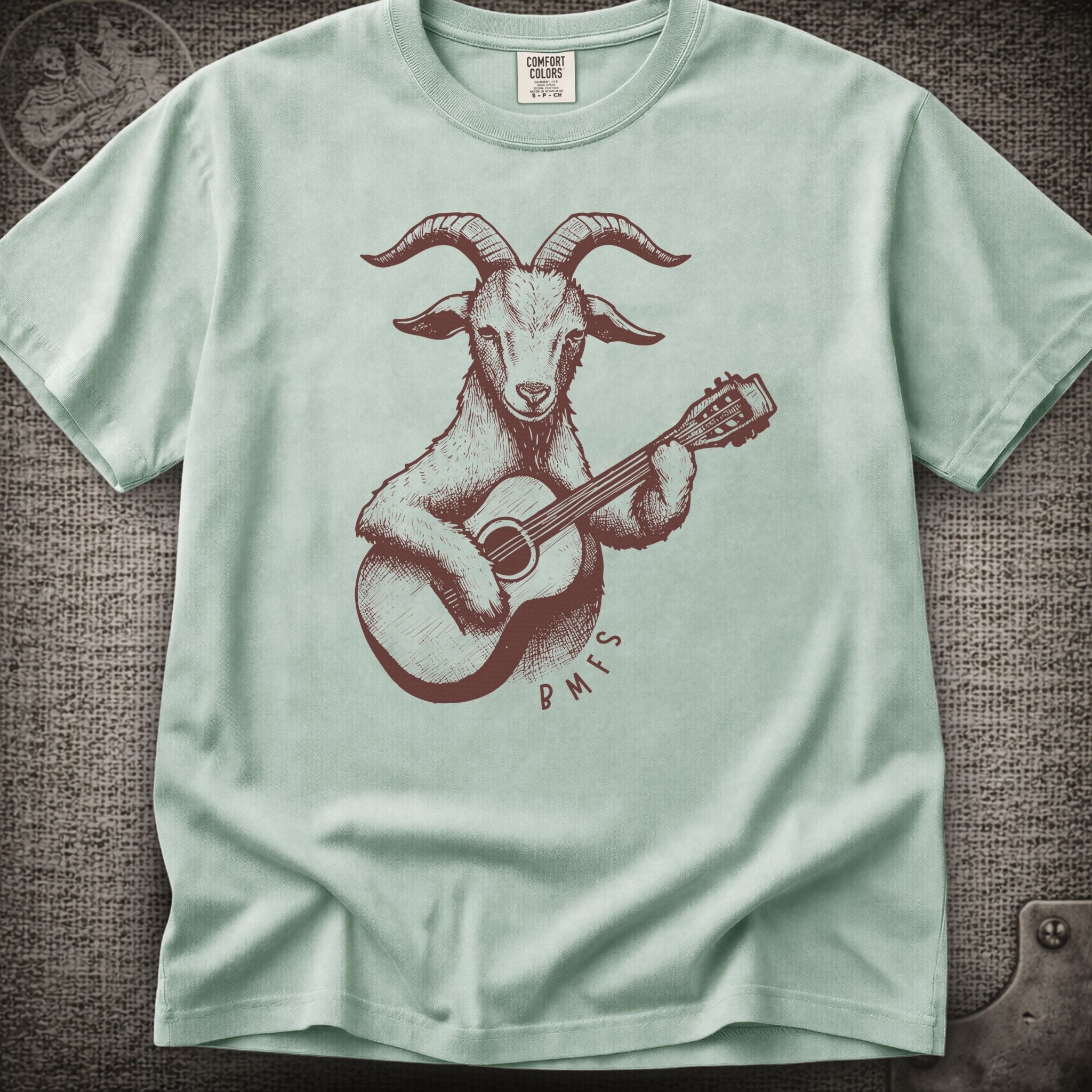 Goat & Guitar | Billy Strings Shakedown Lot Style T-Shirt
