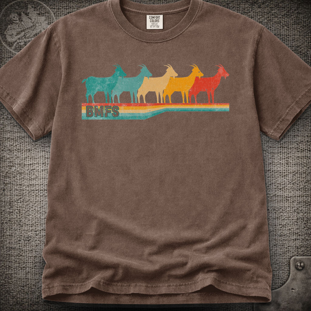 BMFS Retro Goats | Billy Strings Shakedown Lot Style T-Shirt
