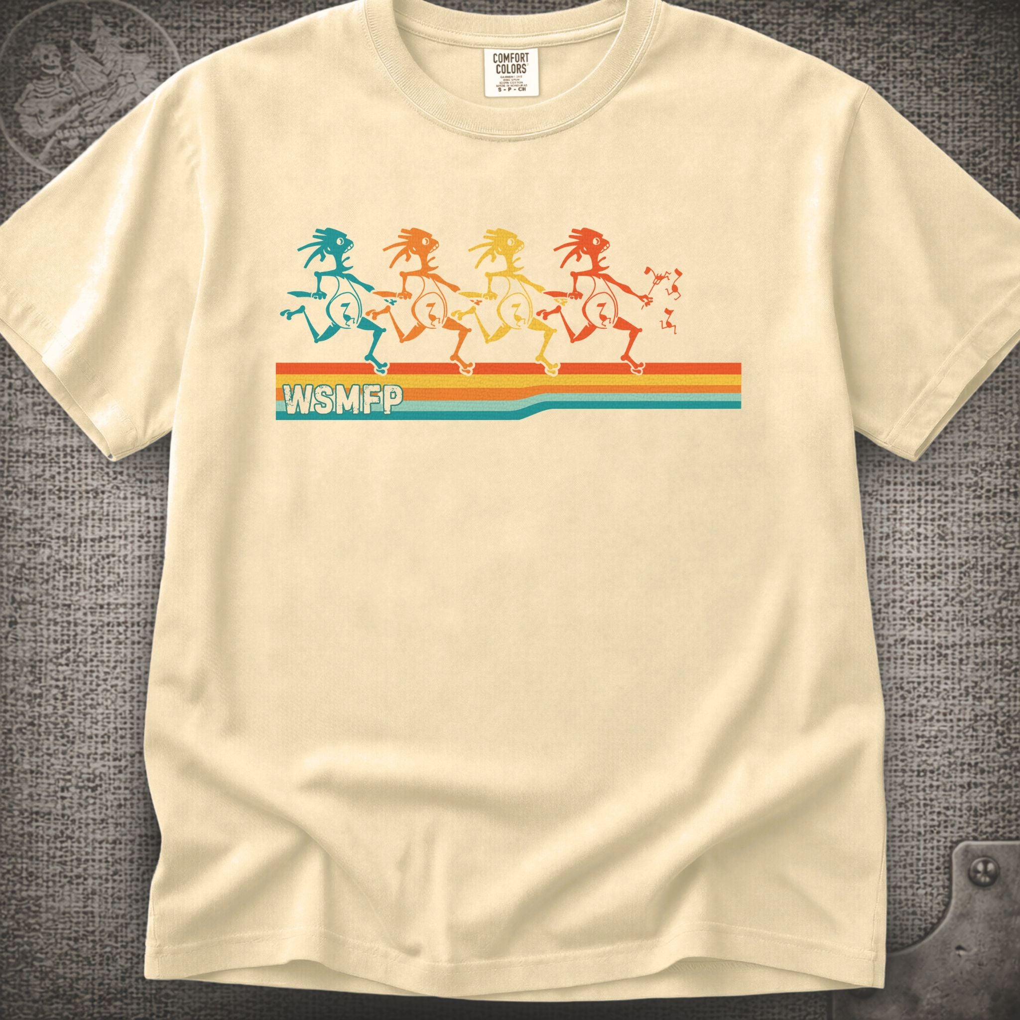 Retro Note Eaters | Widespread Panic Shakedown Lot T-Shirt