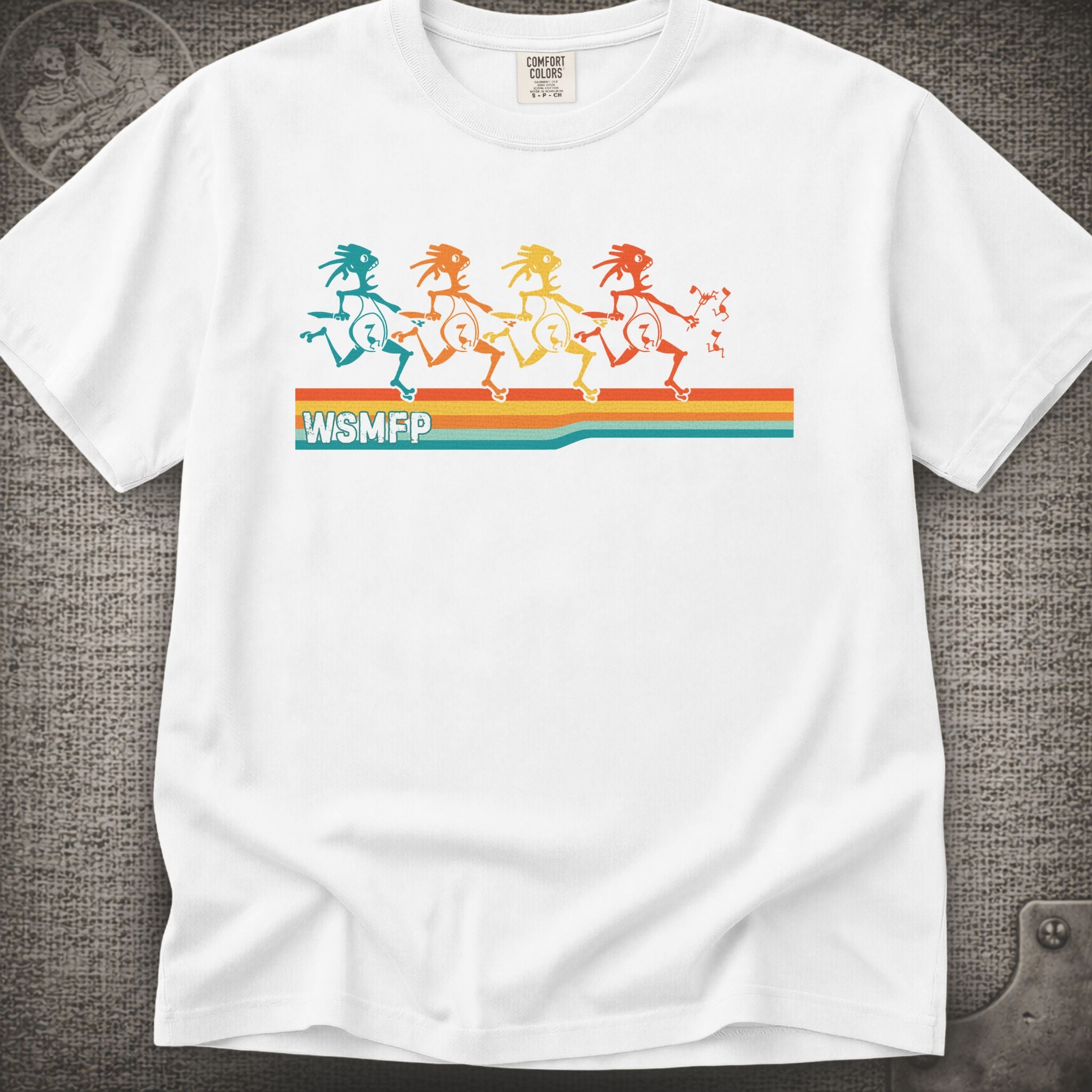 Retro Note Eaters | Widespread Panic Shakedown Lot T-Shirt