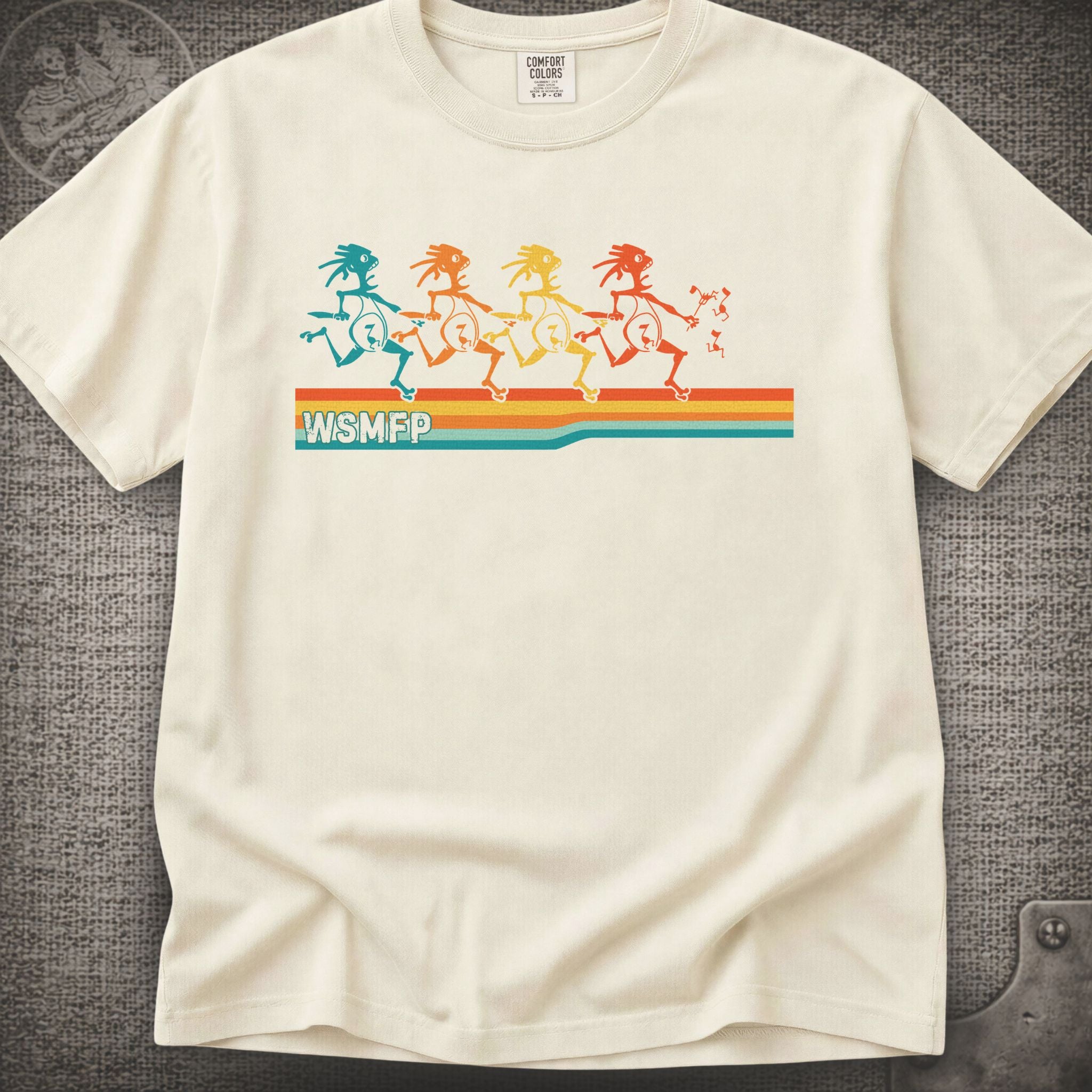 Retro Note Eaters | Widespread Panic Shakedown Lot T-Shirt