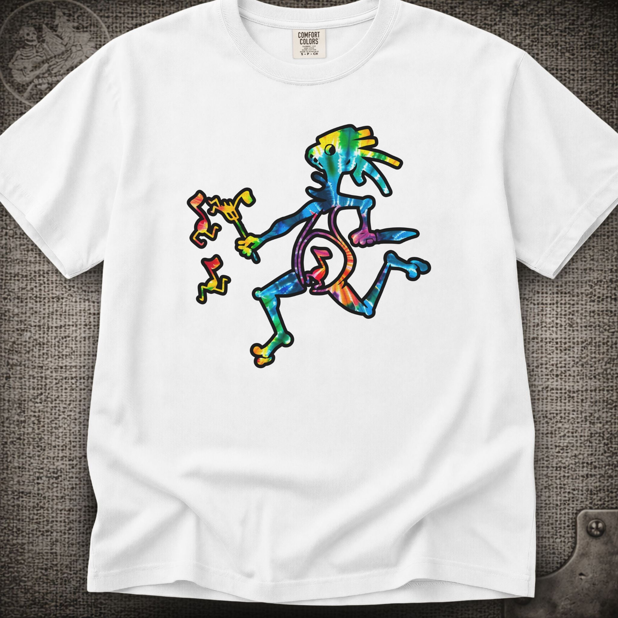 Tie-Dye Note Eater | Widespread Panic Shakedown Lot T-Shirt