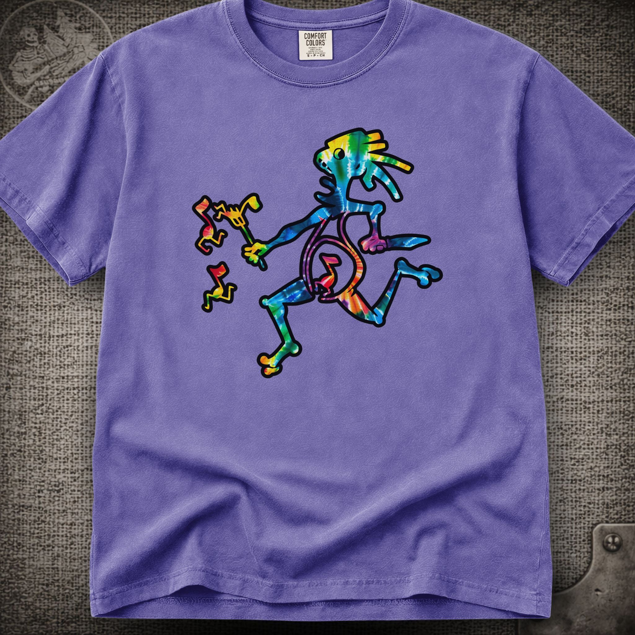 Tie-Dye Note Eater | Widespread Panic Shakedown Lot T-Shirt