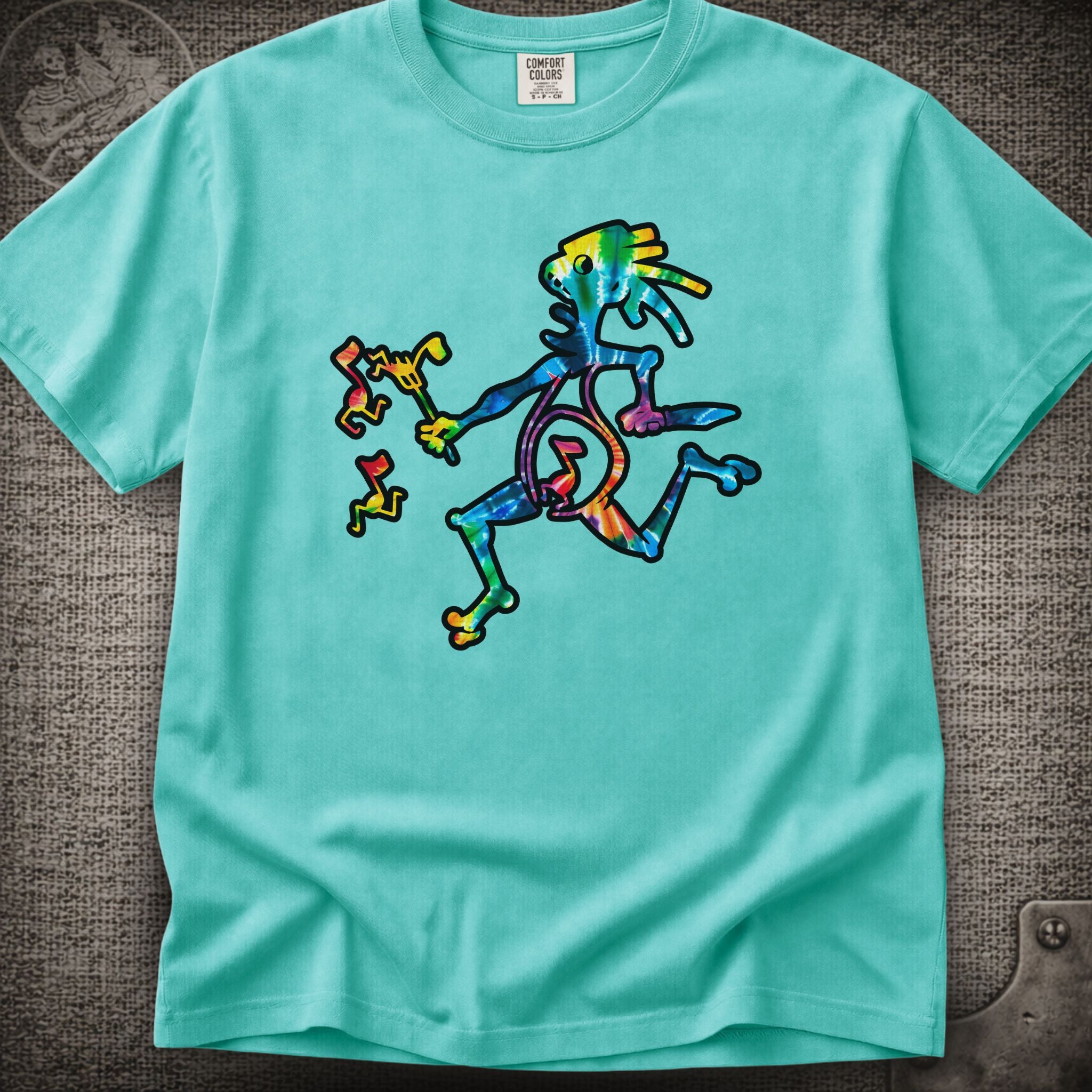 Tie-Dye Note Eater | Widespread Panic Shakedown Lot T-Shirt