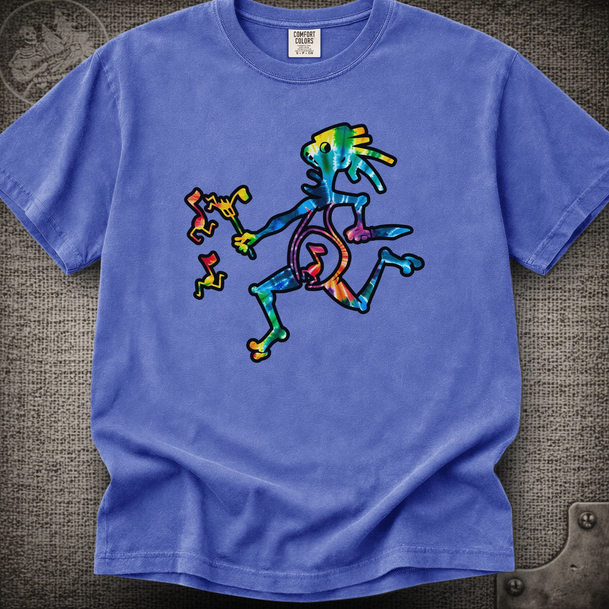 Tie-Dye Note Eater | Widespread Panic Shakedown Lot T-Shirt