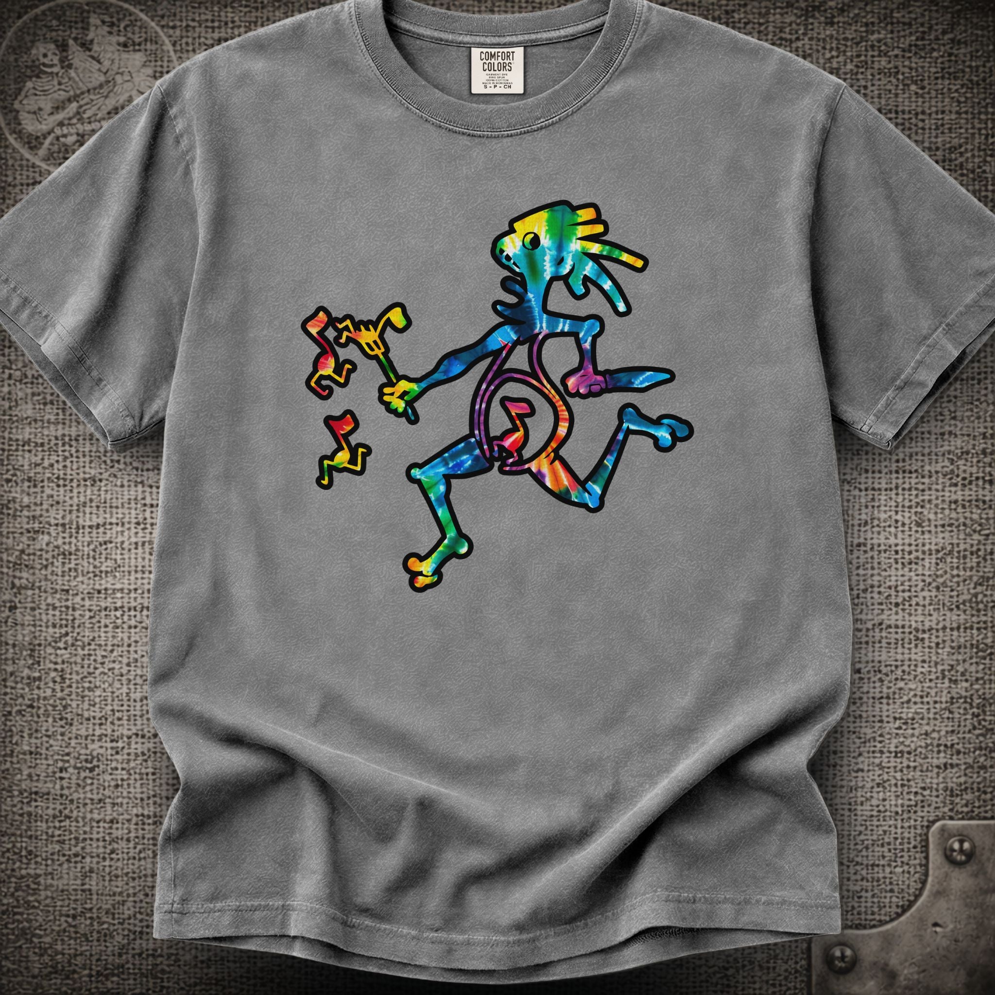 Tie-Dye Note Eater | Widespread Panic Shakedown Lot T-Shirt