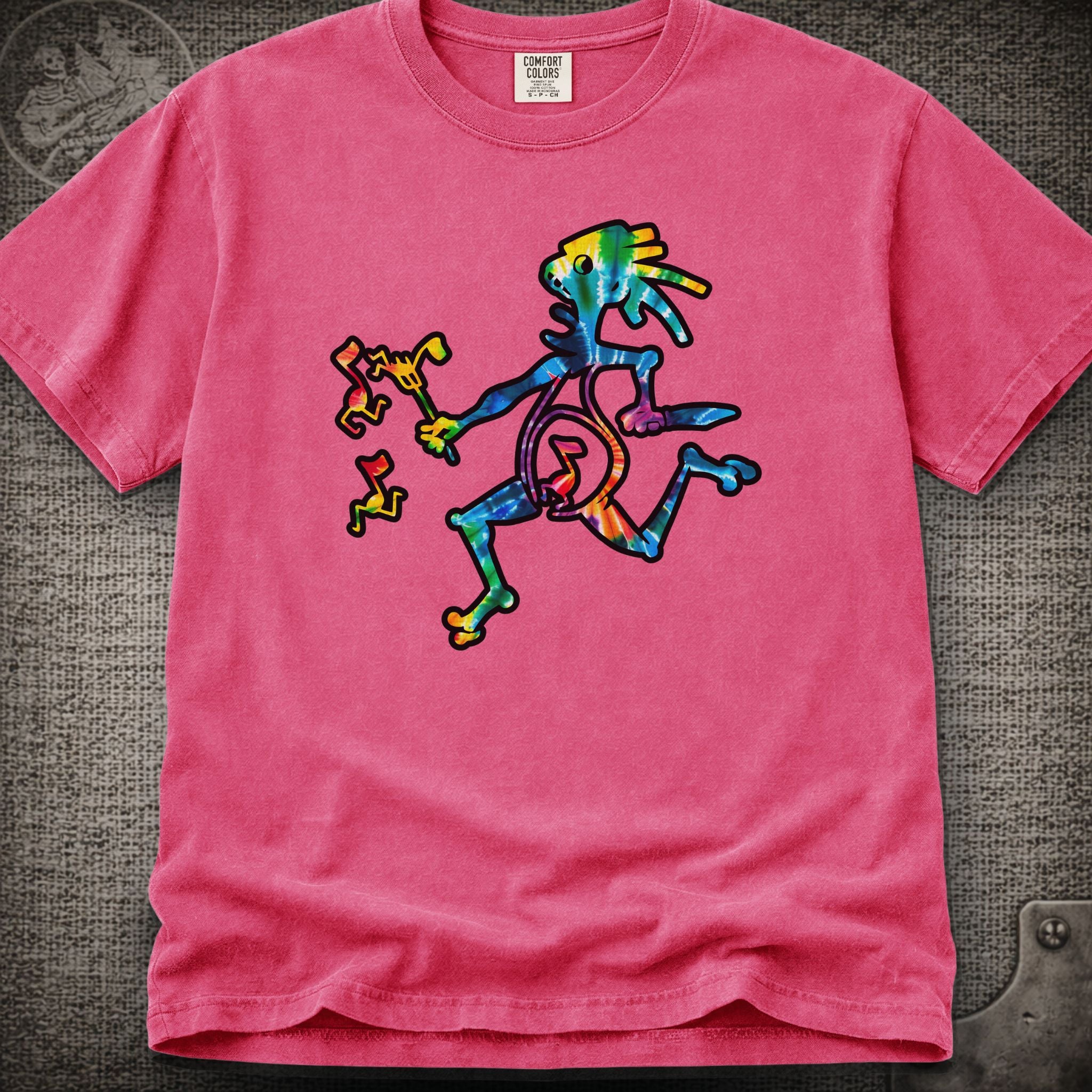 Tie-Dye Note Eater | Widespread Panic Shakedown Lot T-Shirt