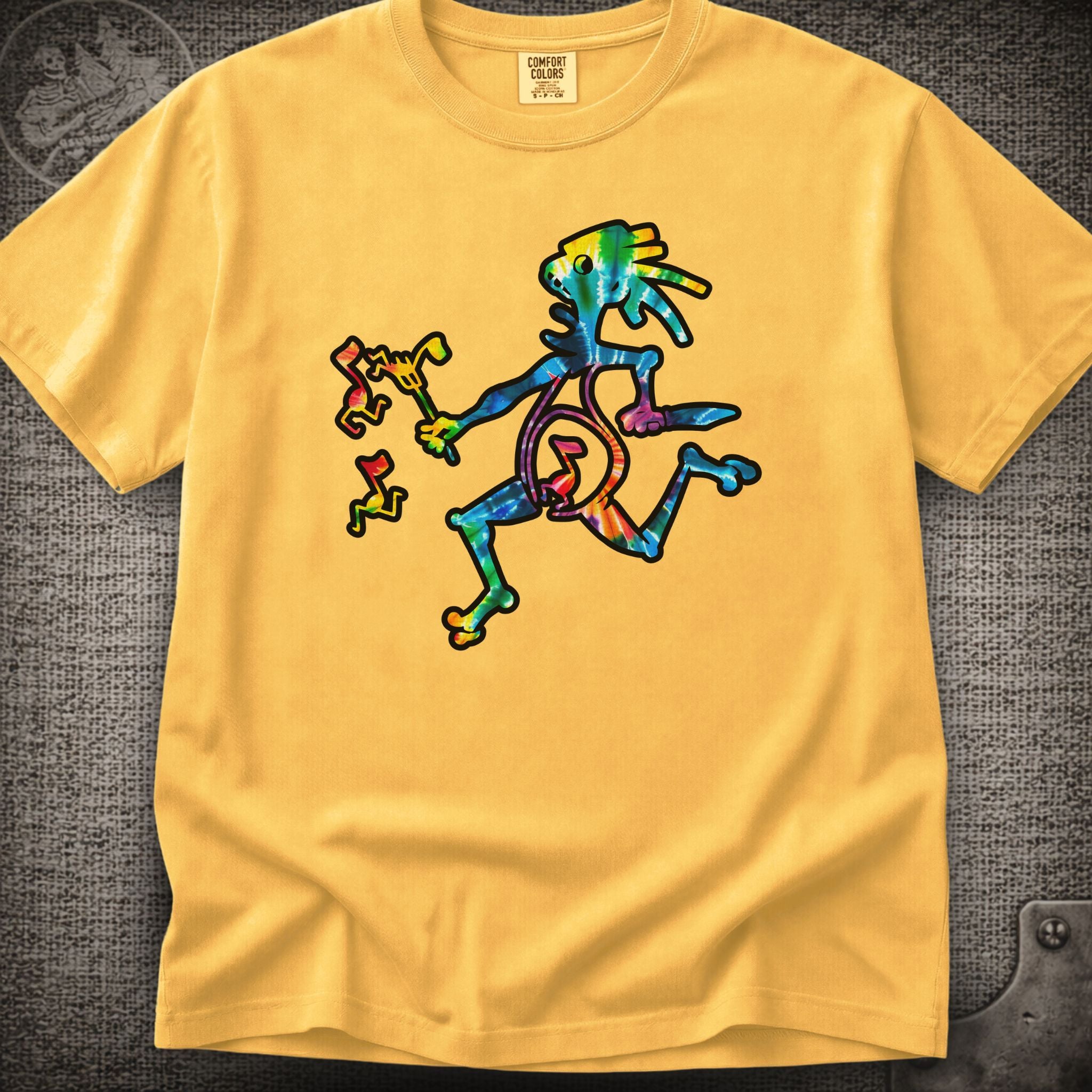 Tie-Dye Note Eater | Widespread Panic Shakedown Lot T-Shirt