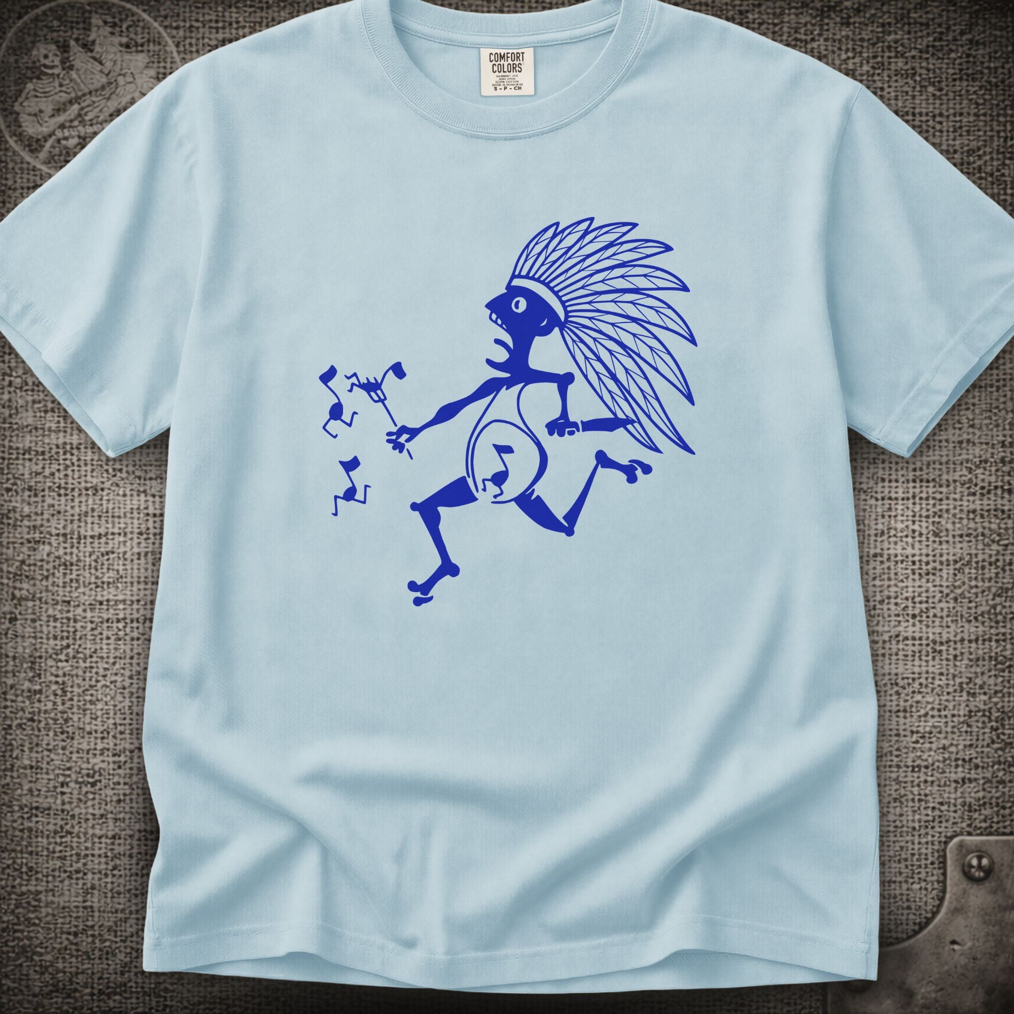 Blue Indian | Widespread Panic Shakedown Lot T-Shirt