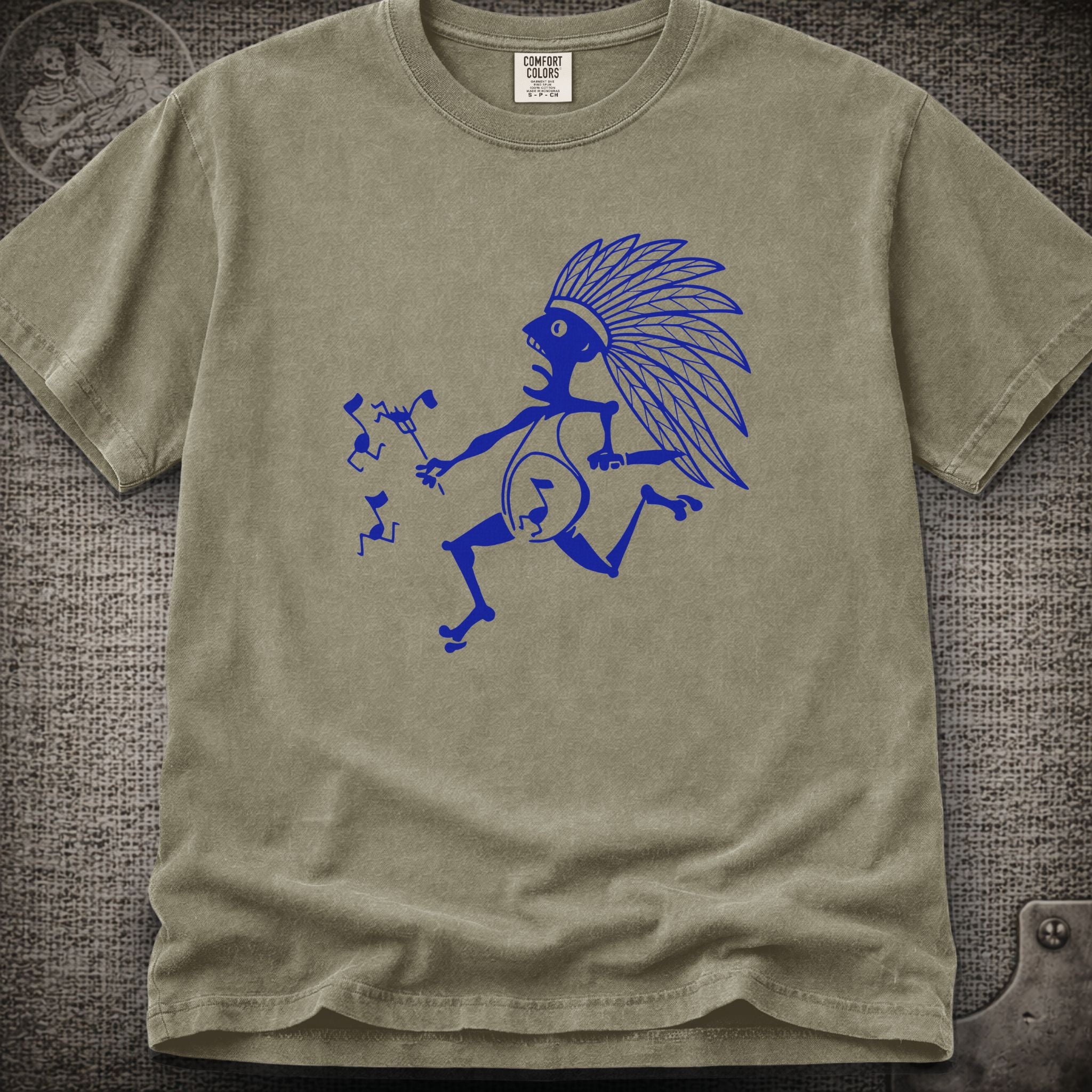 Blue Indian | Widespread Panic Shakedown Lot T-Shirt