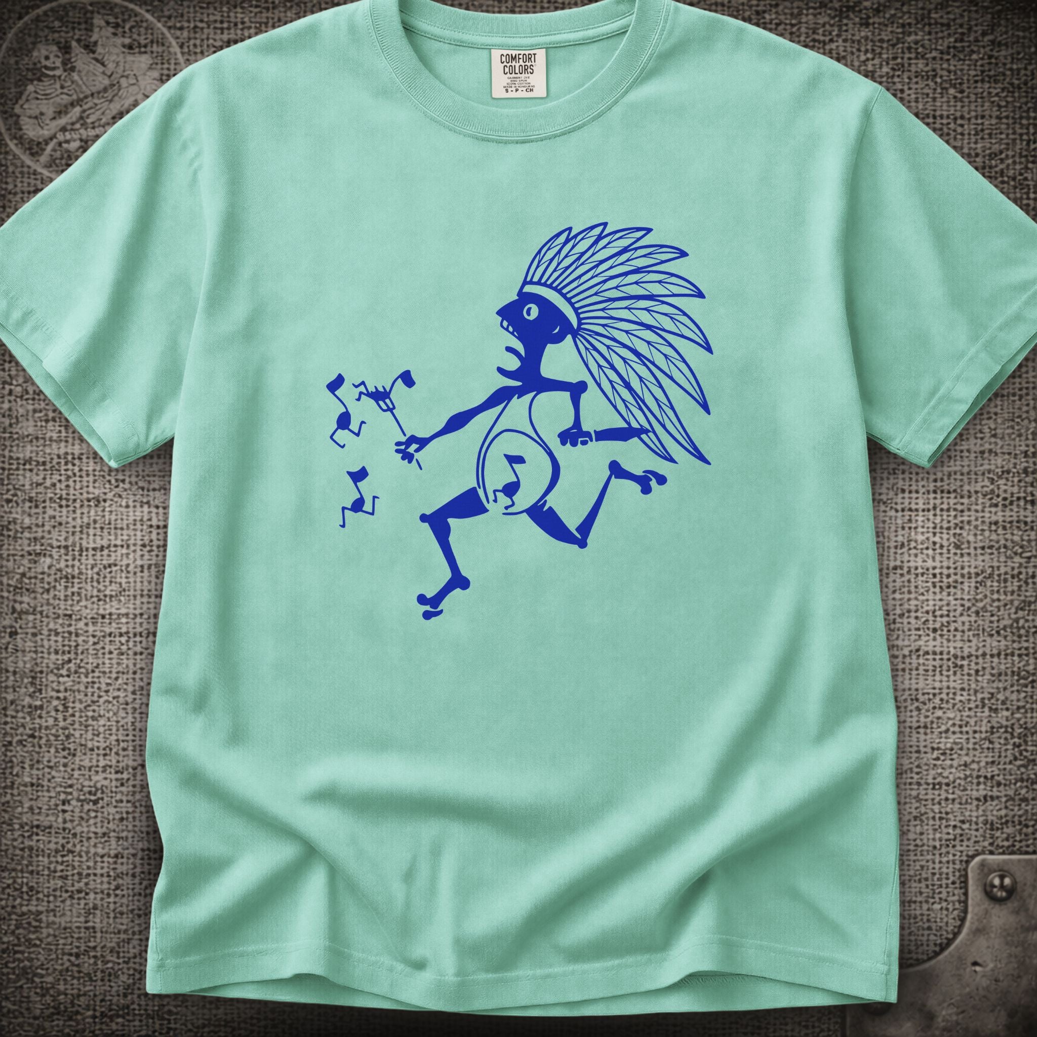 Blue Indian | Widespread Panic Shakedown Lot T-Shirt